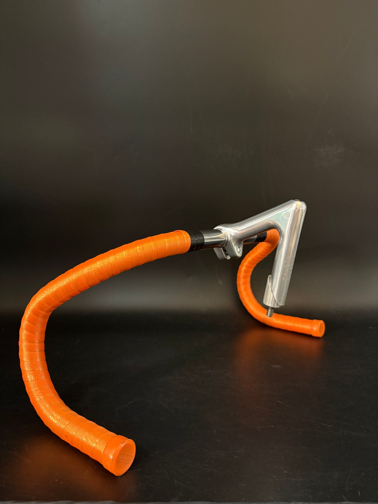Nitto B123 Track Drop Handlebar Silver 44cm + Nitto Jaguar Quill Stem 100mm 25.4 NJS