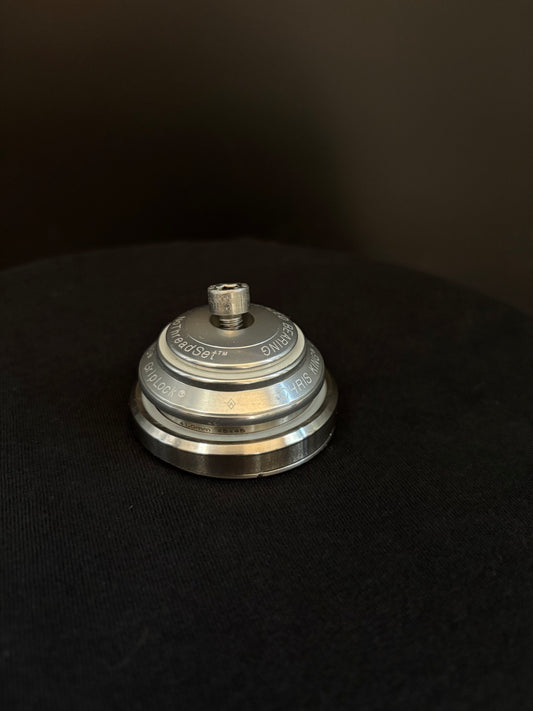 Chris King Dropset 2 Tapered Headset Silver Ceramic Bearing