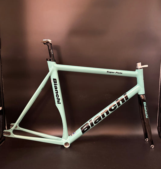 Bianchi Super Pista Frameset Celeste 59cm