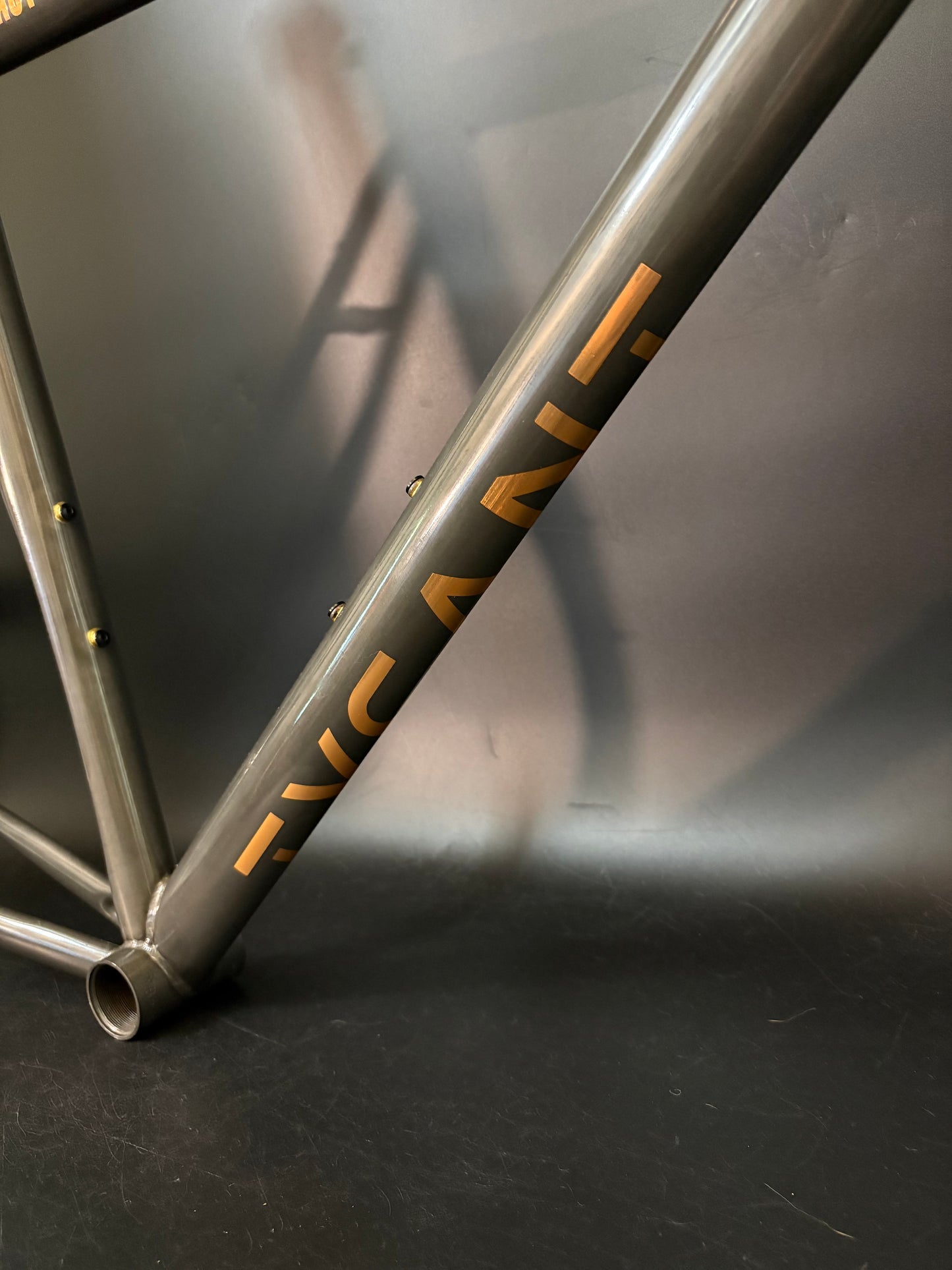 Tyrant Legacy Steel Frameset Raw 52cm S
