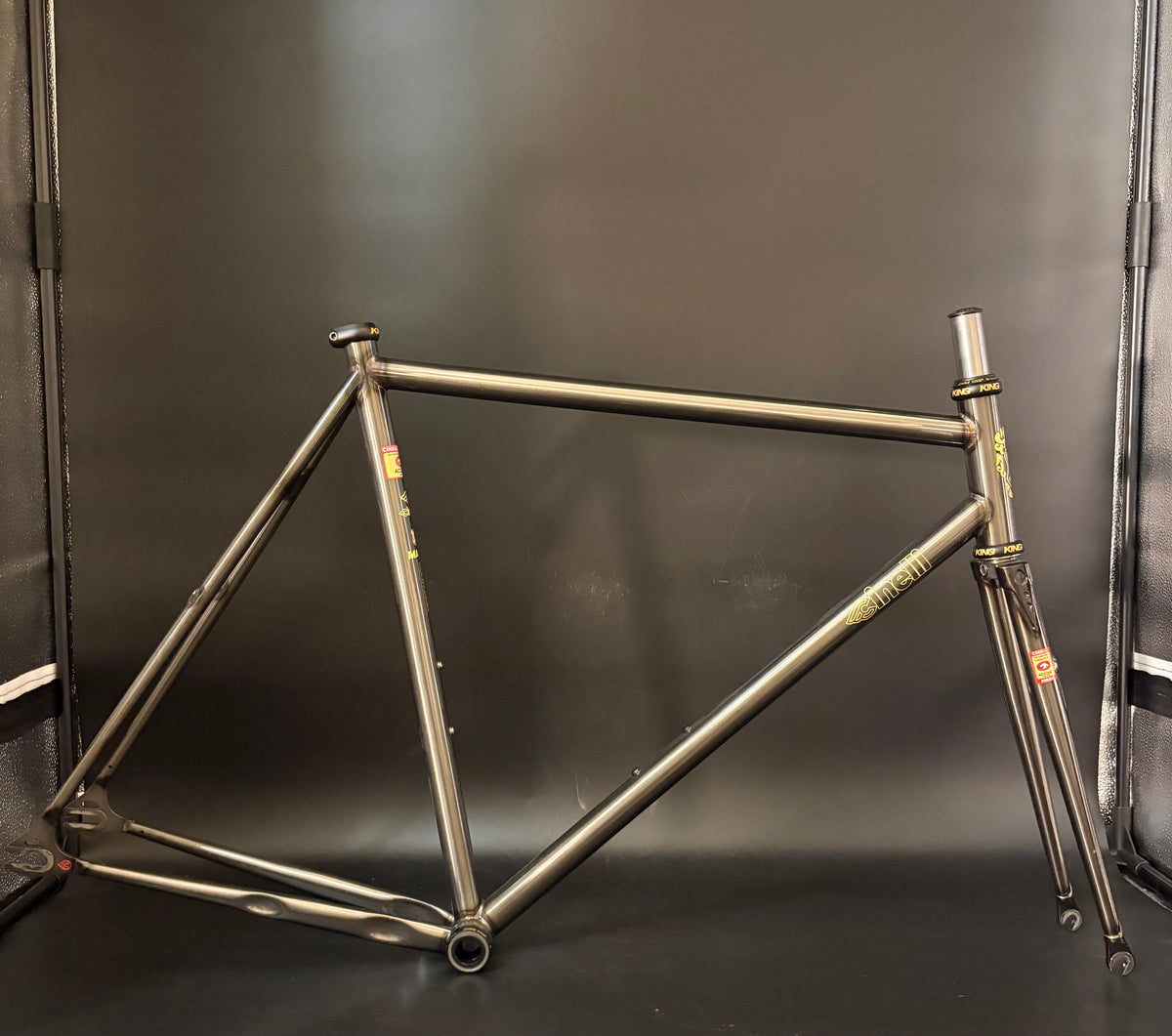 Cinelli Mash Work Frameset v2 Dark Smoke 56cm