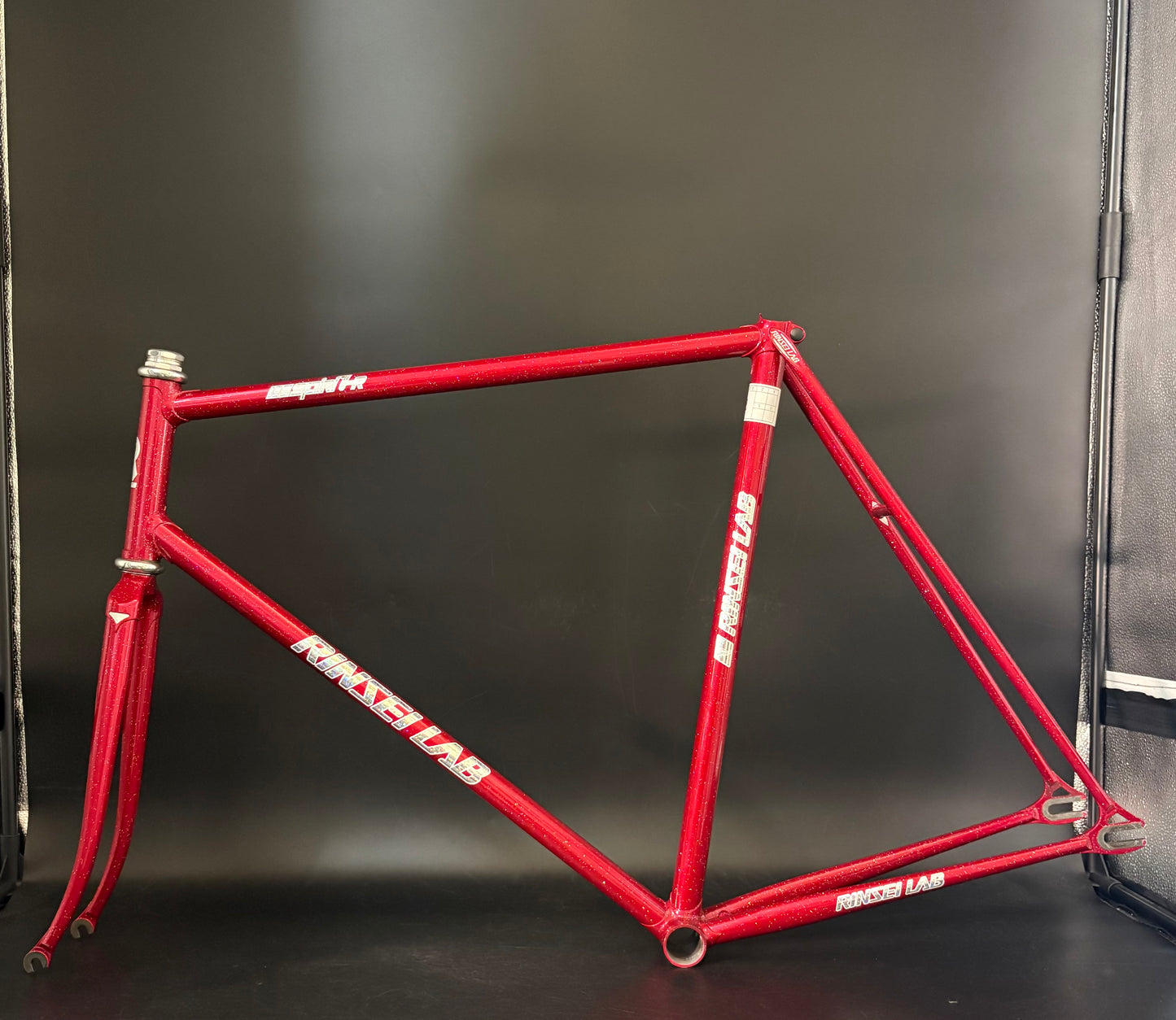 Rinsei Lab NJS Frameset Red 57cm ST 56cm TT