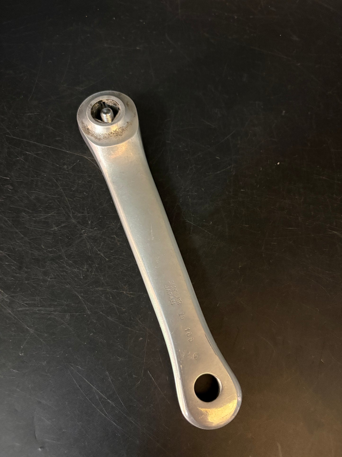 Suntour Superbe Crankset Silver 165mm
