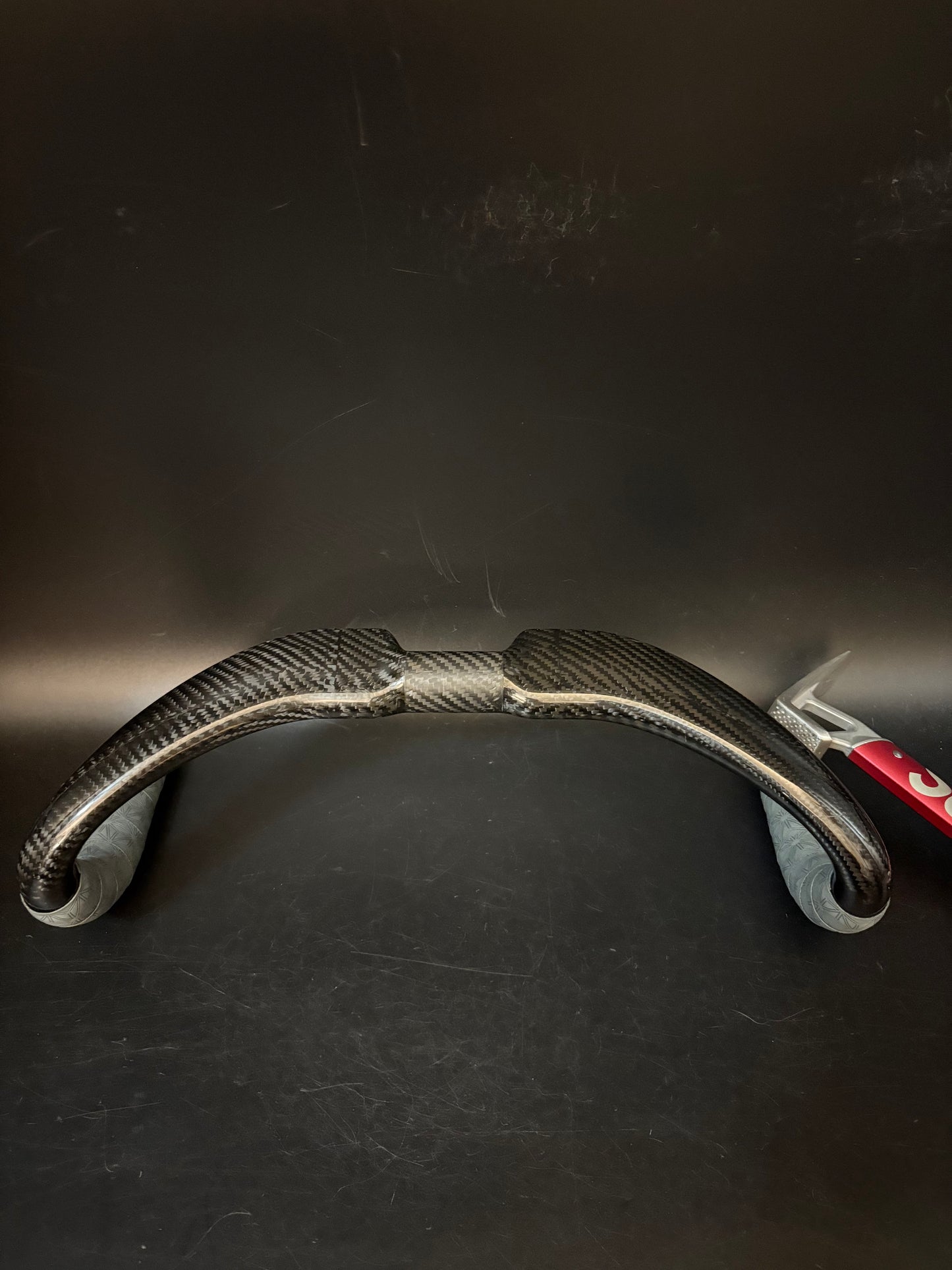 Unbranded Track Sprint Drop Handlebar Carbon 40cm 31.8