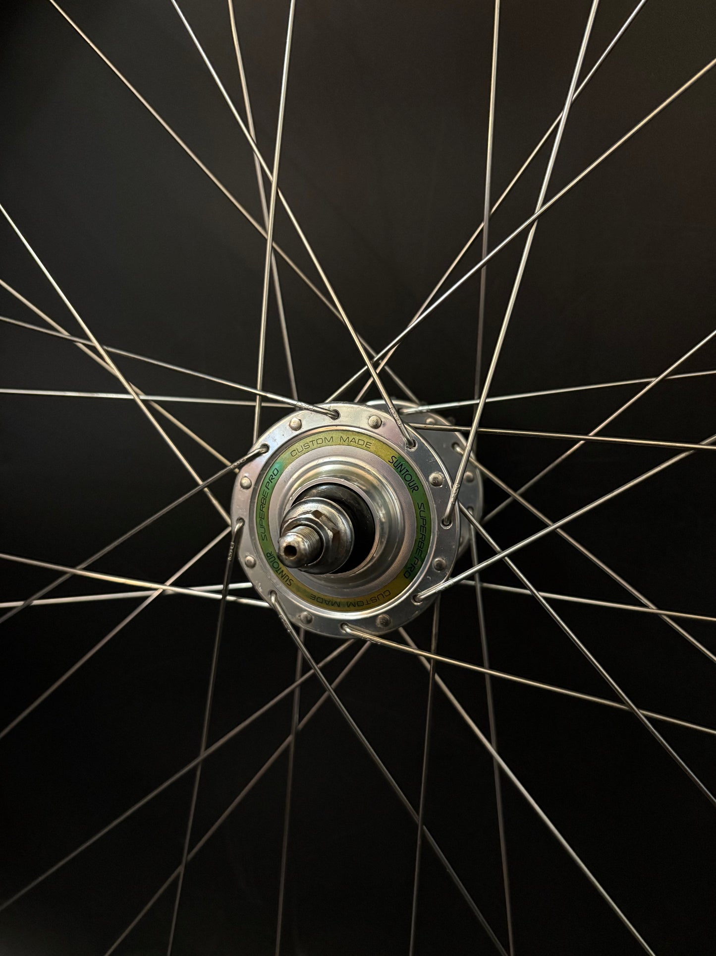 Mavic Open Pro Ceramic / Suntour Superbe Wheelset 32h