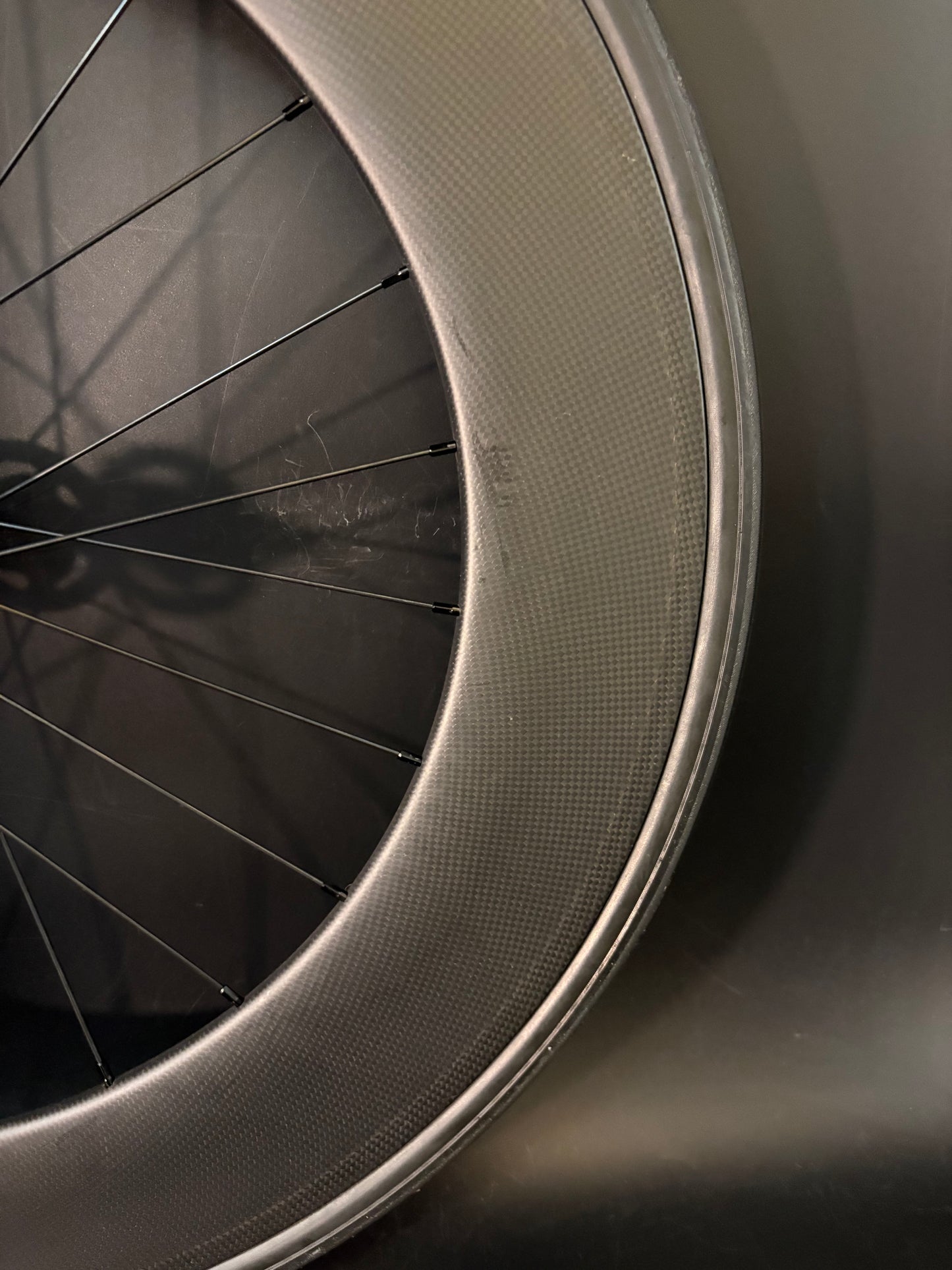 Unbranded 50mm/90mm Carbon Clincher / Novatec Wheelset 20/24h
