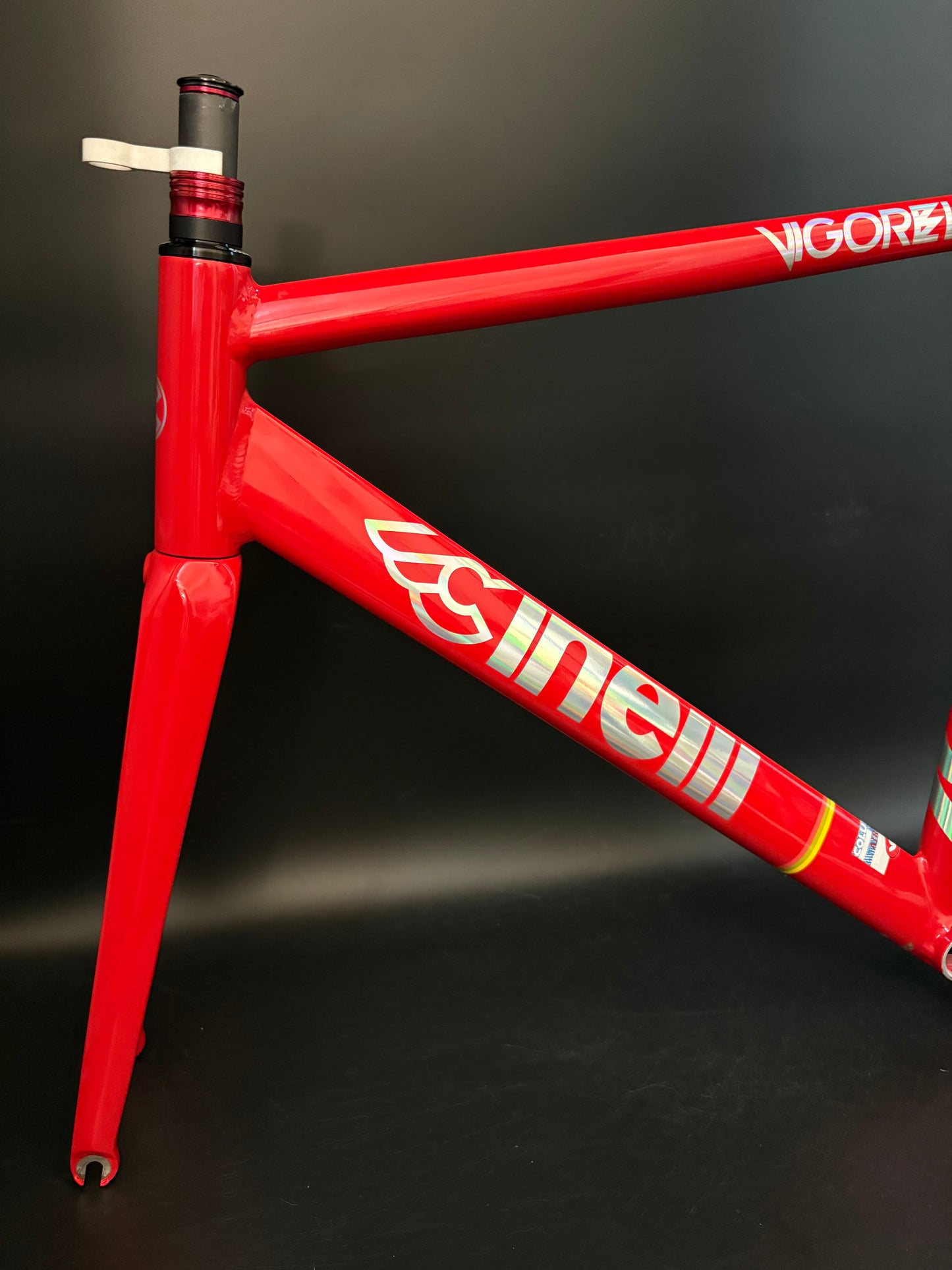 Cinelli Vigorelli Shark Frameset Red 54cm
