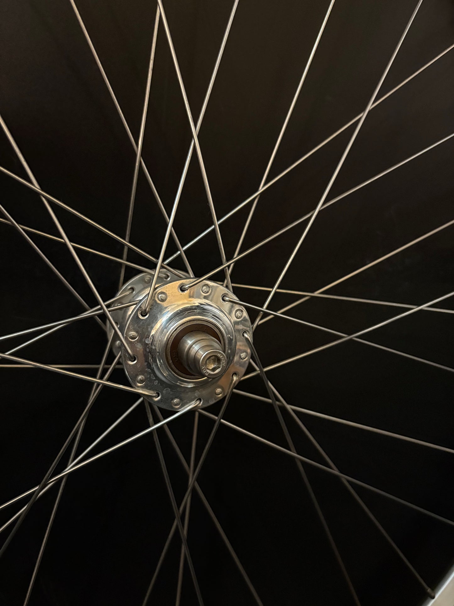 Velocity A23 Silver / Phil Wood Wheelset 32h