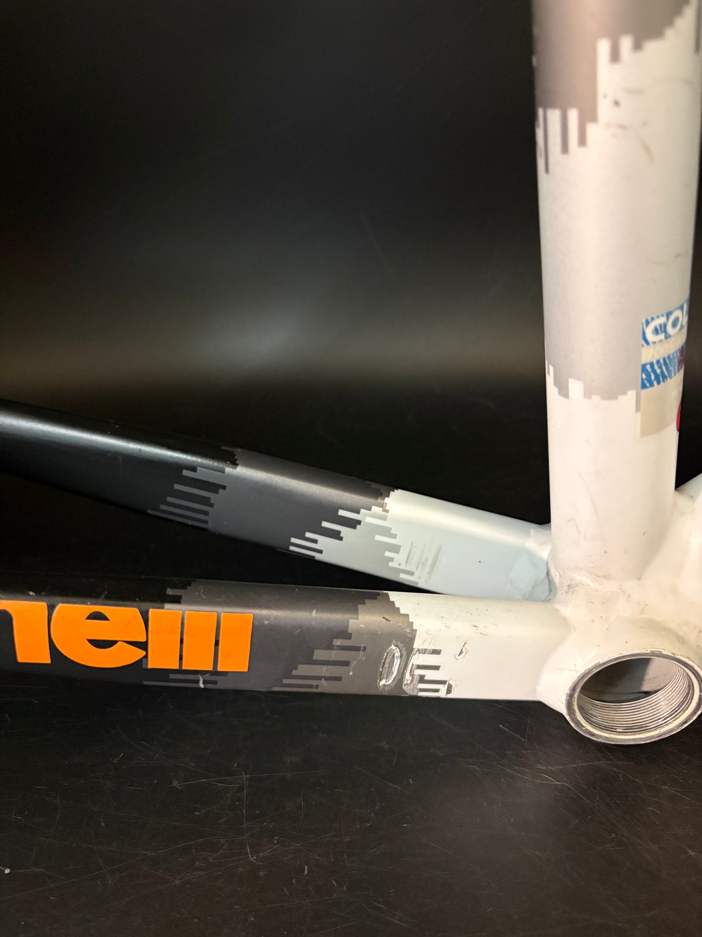 Cinelli Mash Histogram Frameset Black/Orange 53cm Medium