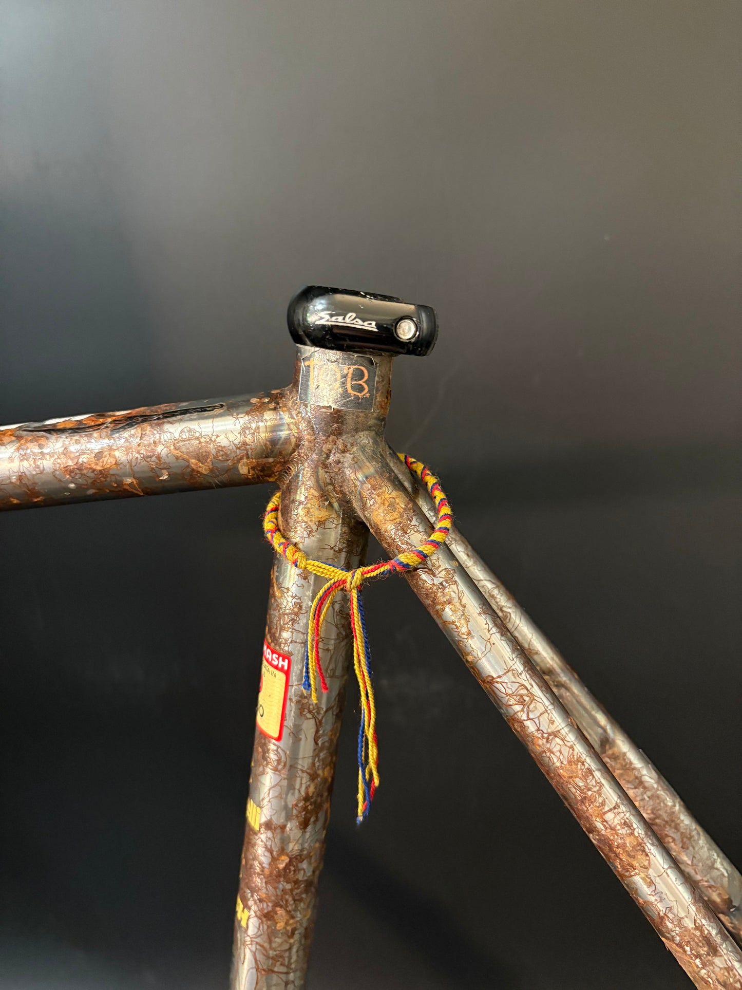 Chas’ Cinelli Mash Work Frameset Raw Prototype #2 55cm