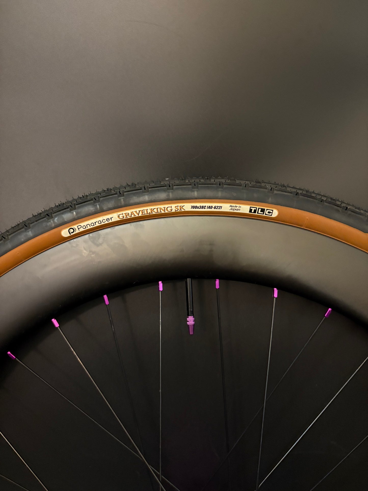Light Bicycle 55/65mm Carbon / Phil Wood Pro HF Wheelset Purple 32h