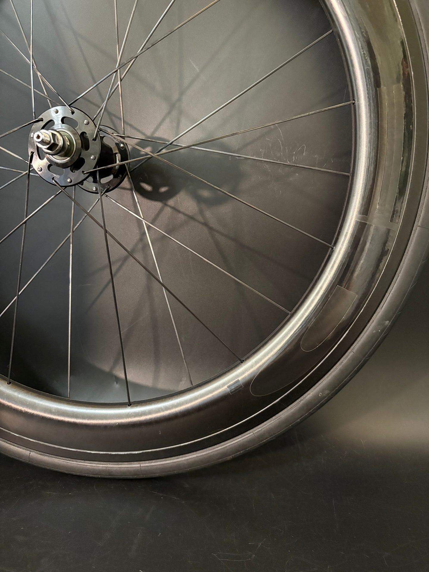HED Jet RC6 Black Disc Wheelset Carbon 24h