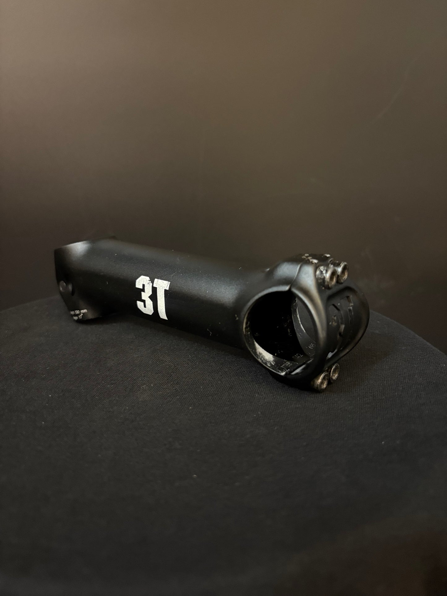 3T Stem Black 130mm 31.8 17deg