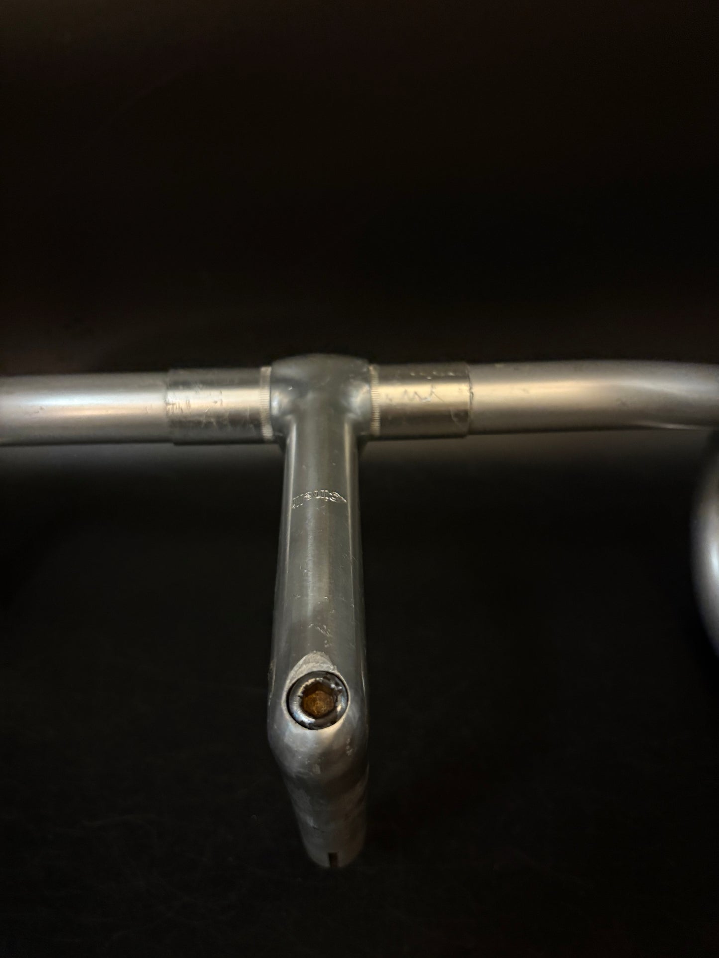 Cinelli Criterium Drop Handlebar Silver 40cm 26.0 + Cinelli Quill Stem 130mm