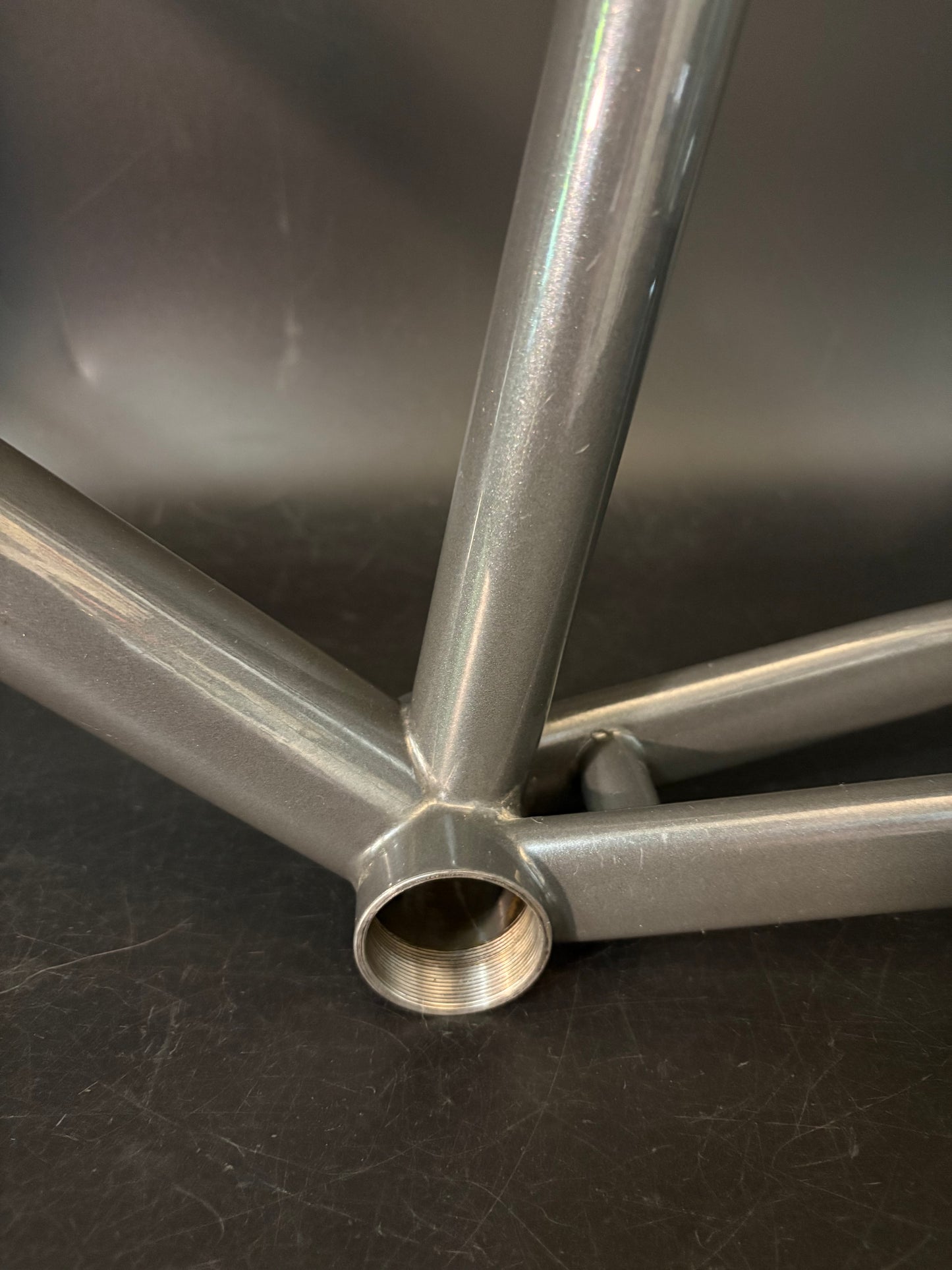 Broakland Pipe Bomb Frameset Grey Sparkle 59cm