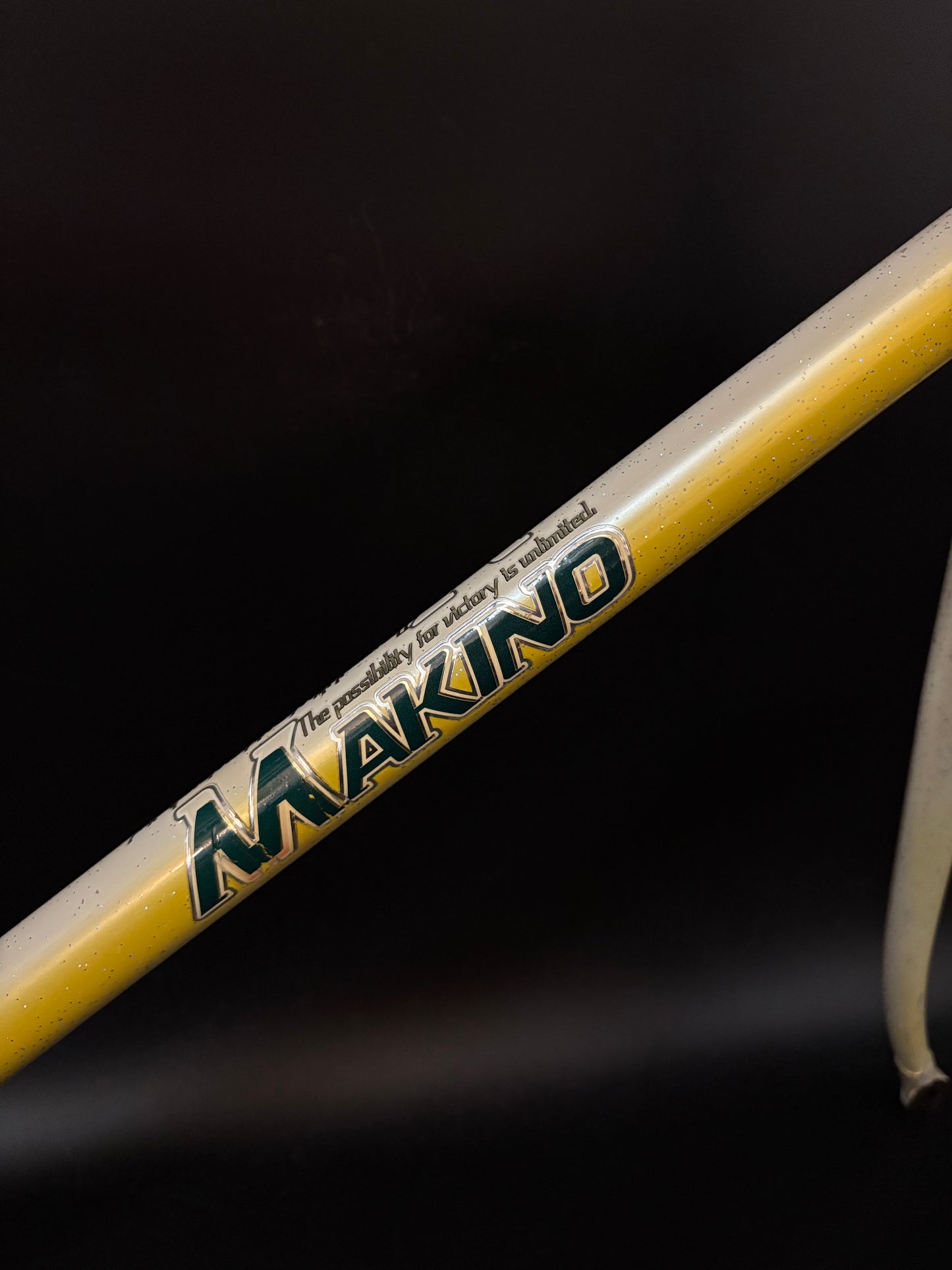 Makino NJS Frameset Yellow Fade 52cm ST 52.5cm TT