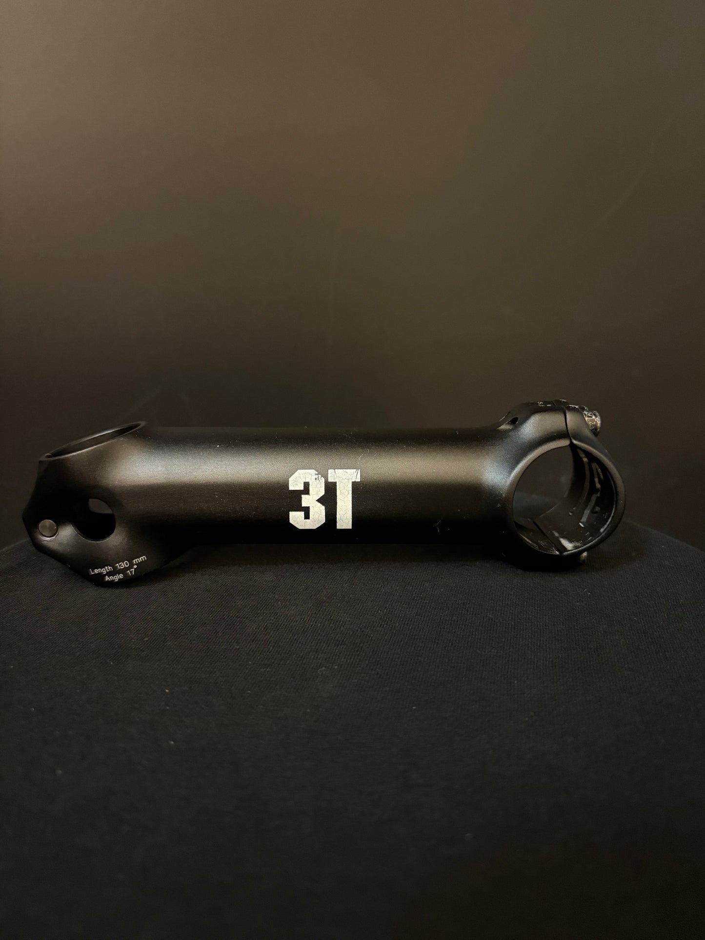 3T Stem Black 130mm 31.8 17deg