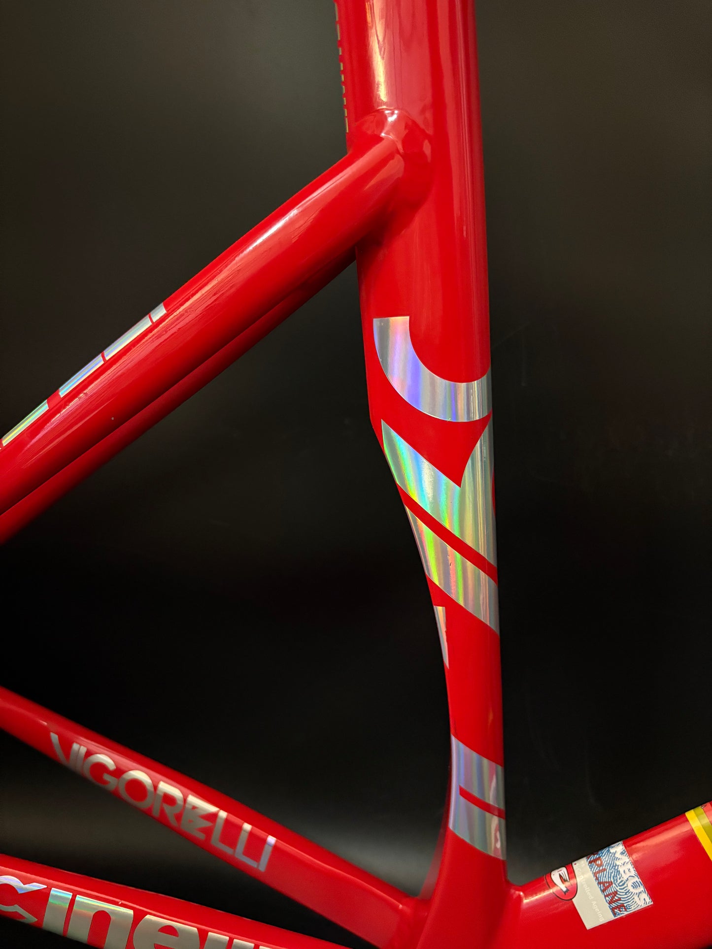 Cinelli Vigorelli Shark Frameset Red 52cm