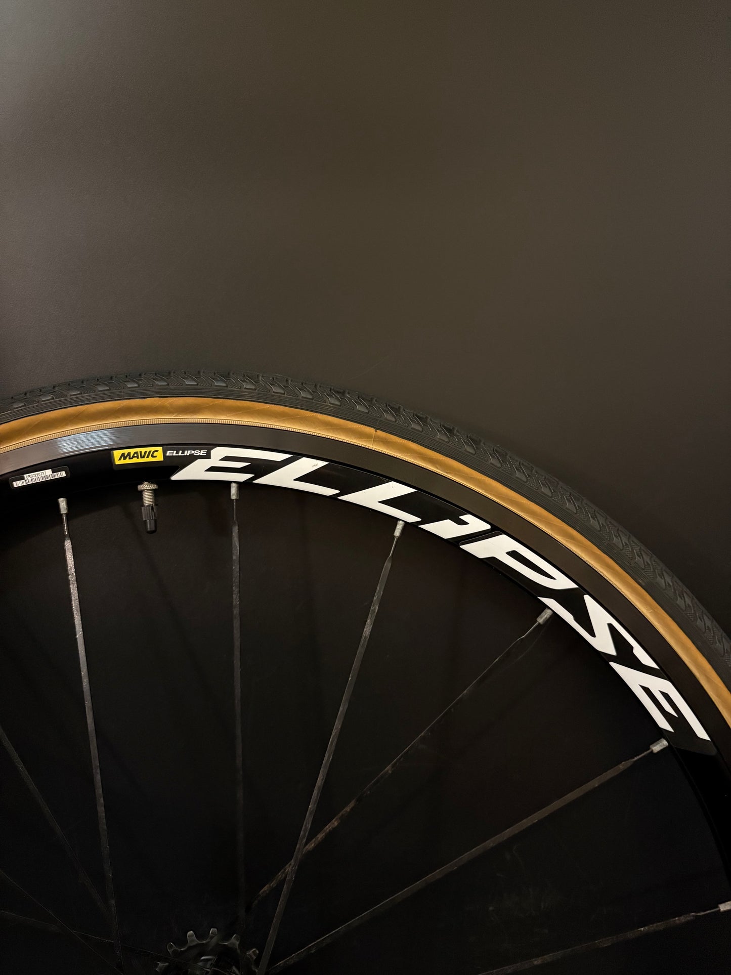 Mavic Ellipse Wheelset Black 20h