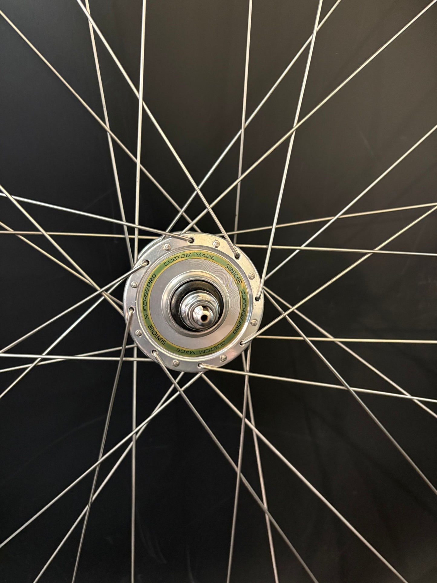 Mavic CXP 22 Machined Black / Suntour Superbe Wheelset 32h