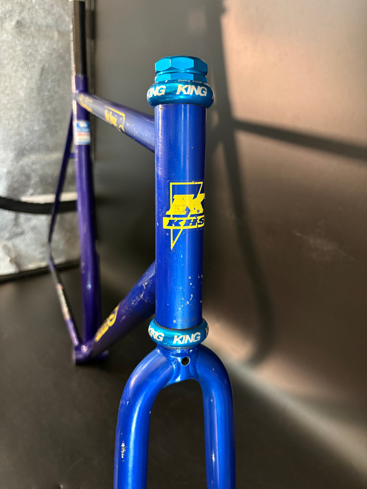 KHS Aero Track Frameset Blue/Purple Fade 55cm
