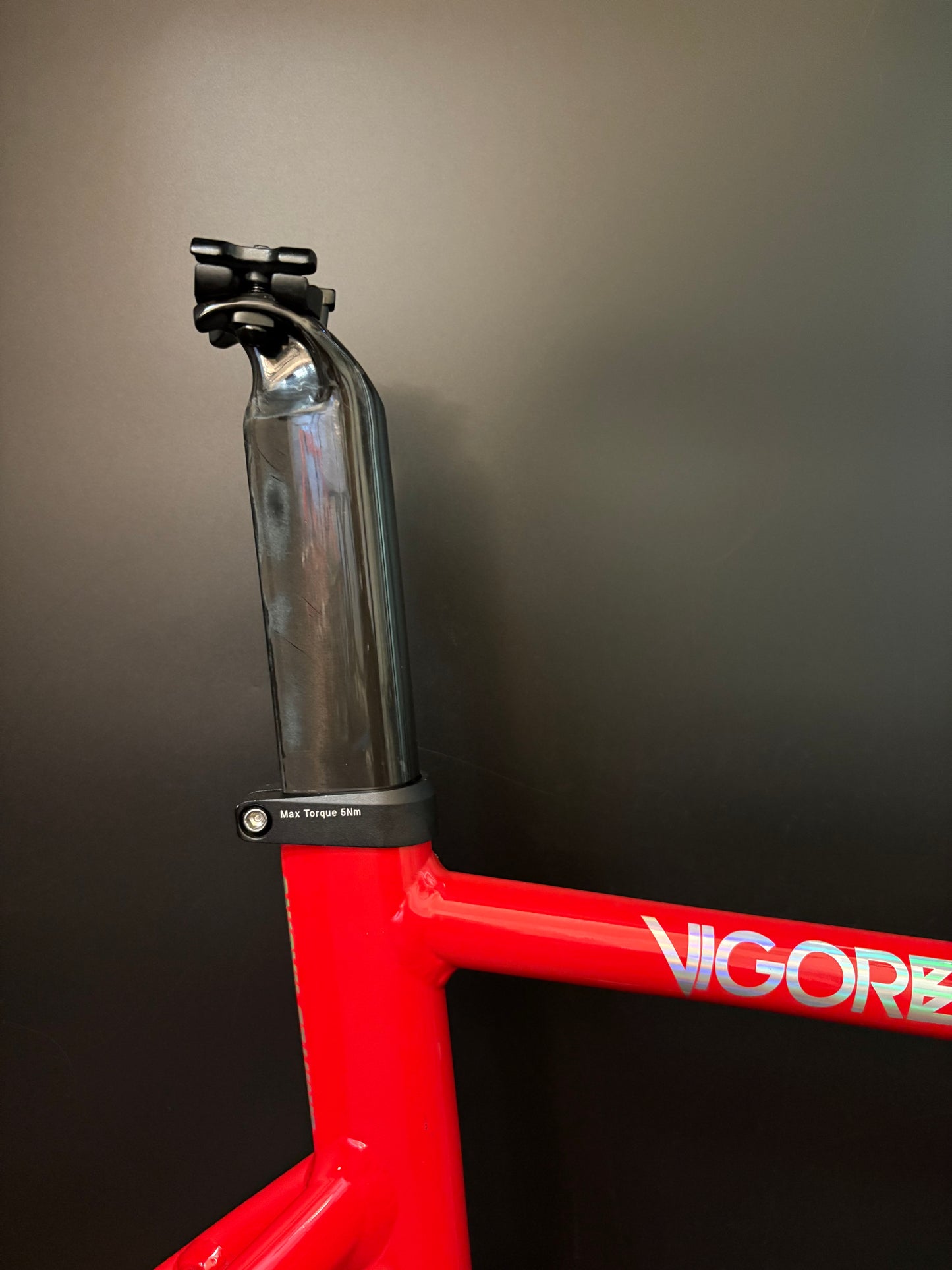 Cinelli Vigorelli Shark Frameset Red 56cm #2