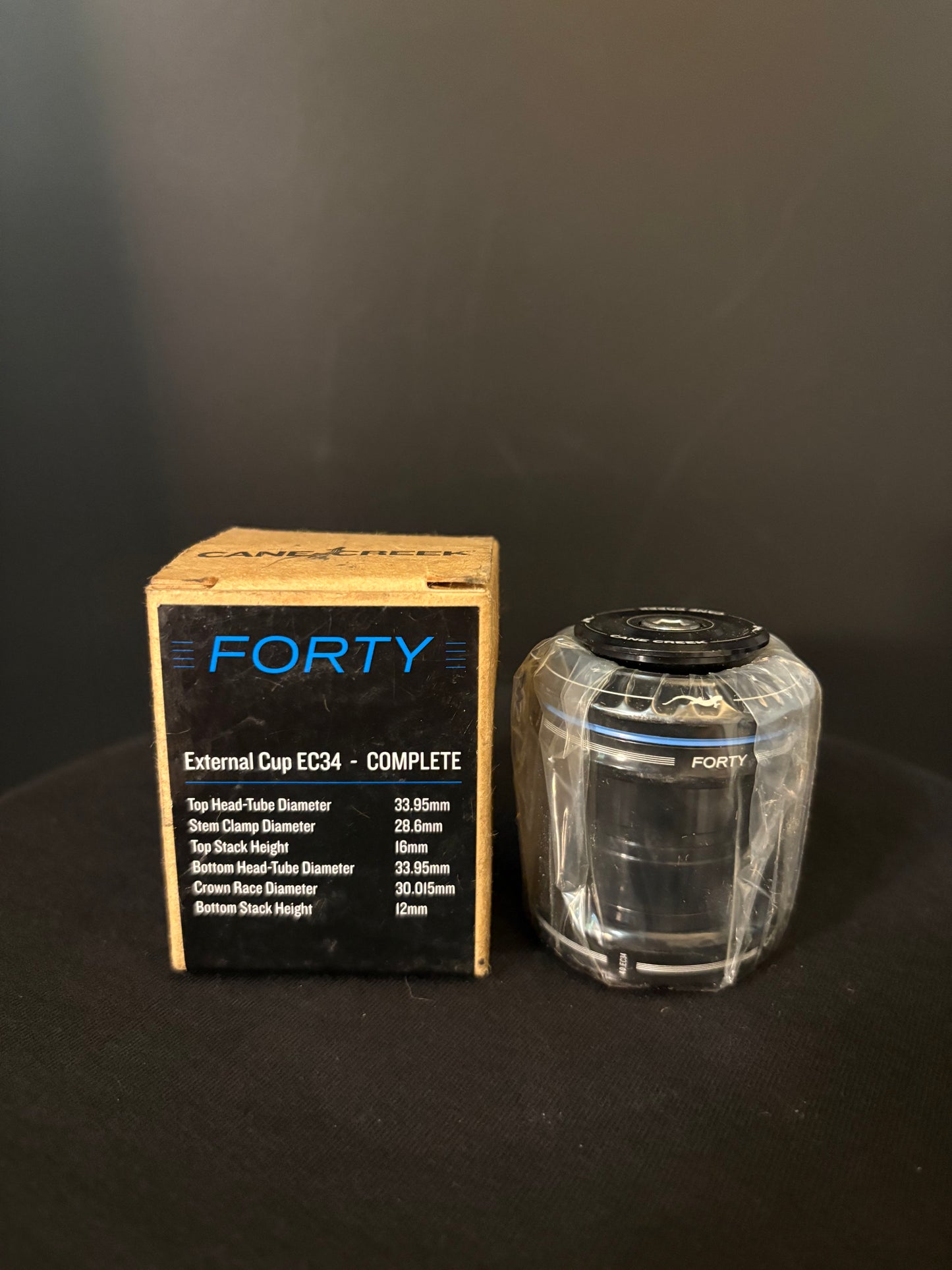 NEW Cane Creek Forty Headset Black 1 1/8” Threadless