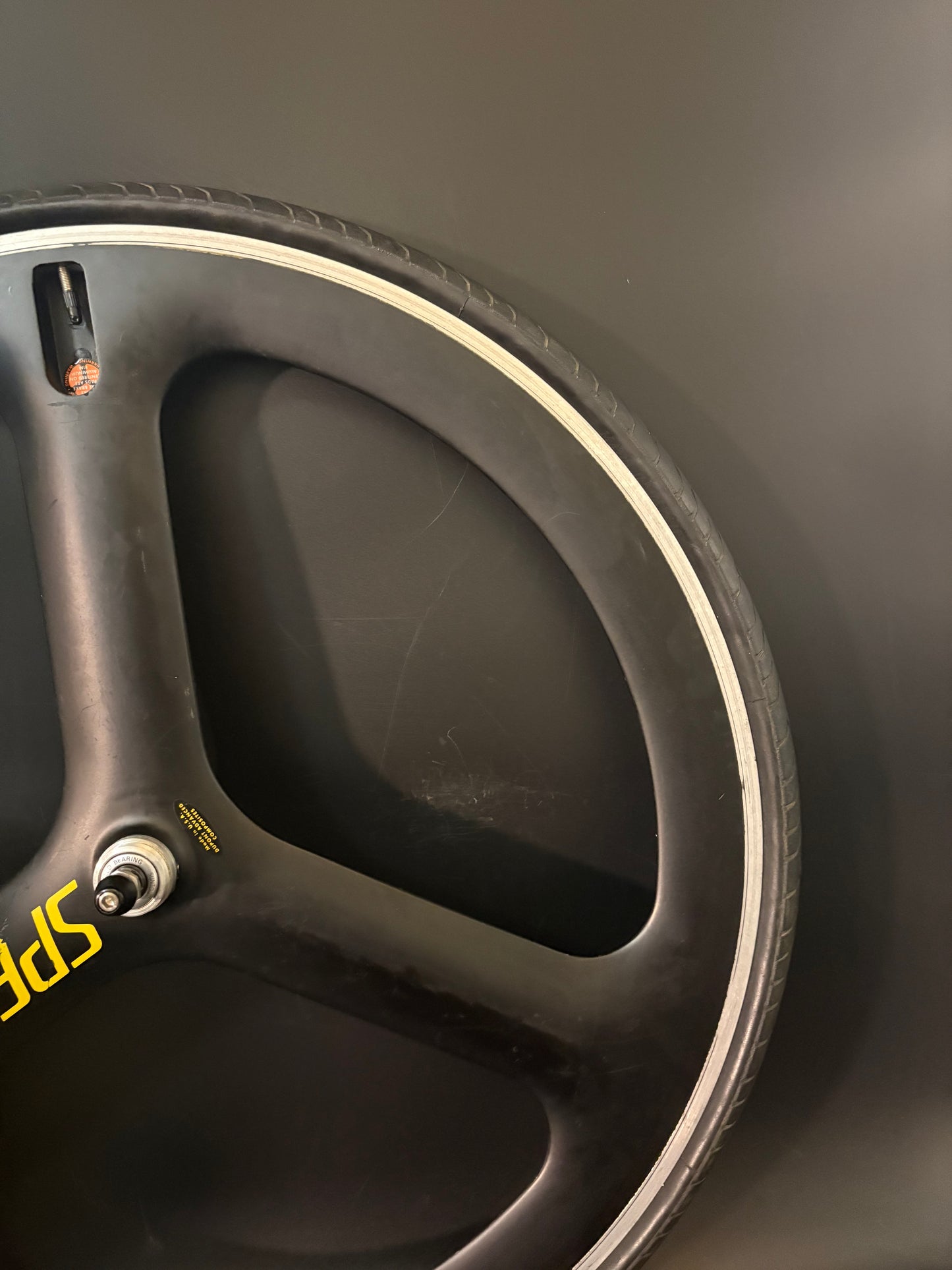 Specialized Tri Spoke Clincher Front Wheel Matte Black