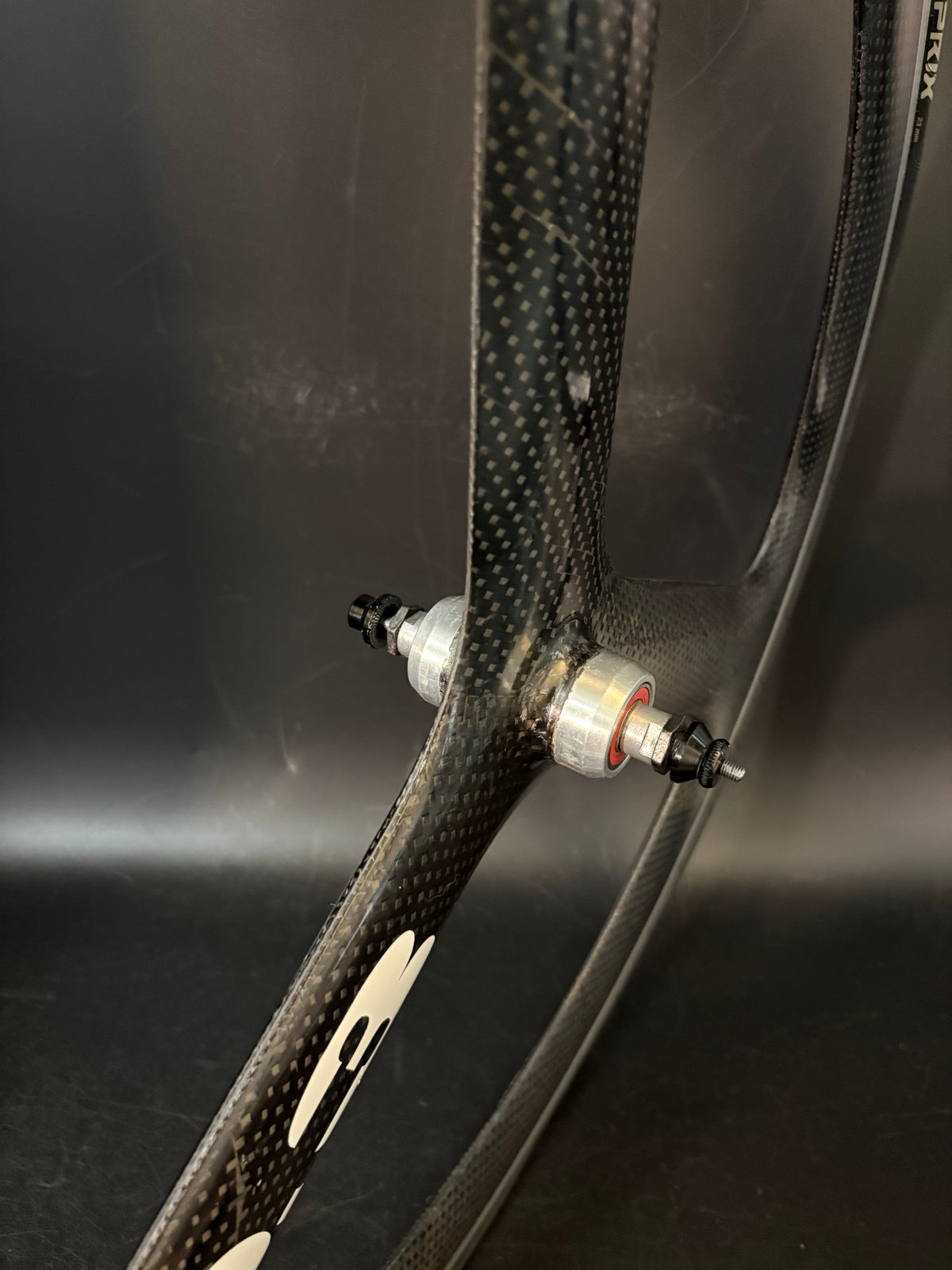 HED 3 Tri Spoke Carbon Clincher Front Wheel