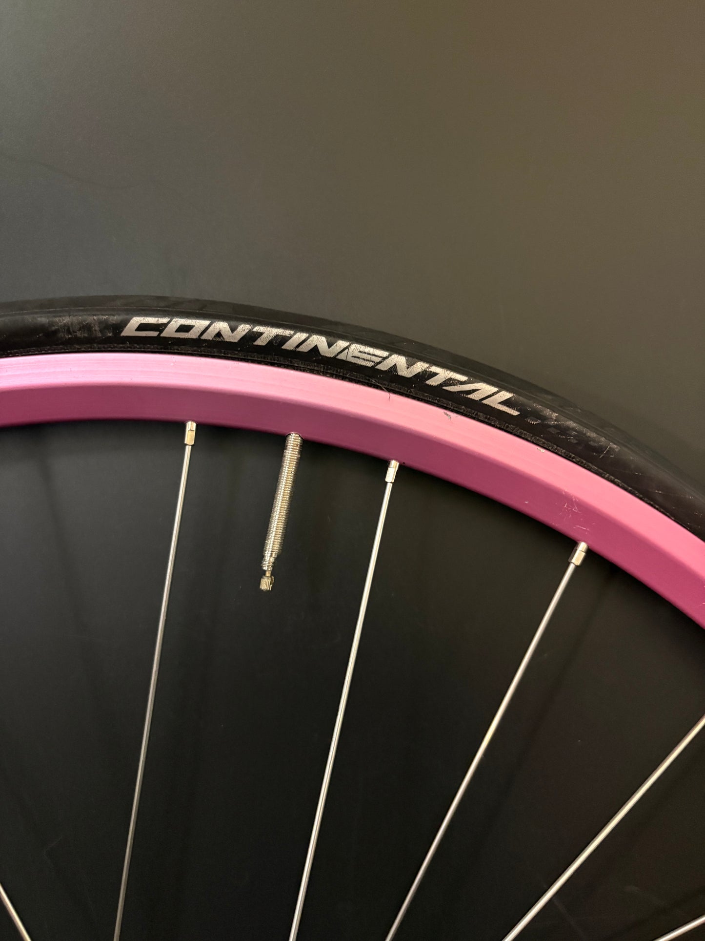 Velocity A23 Turquoise + Pink / Mash SF x Phil Wood Wheelset 28h