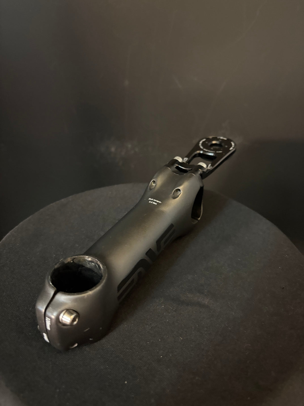 Enve Stem Carbon 120mm 31.8 6deg w/ Computer Mount