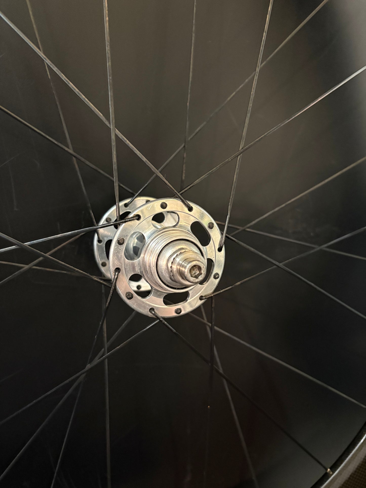 Unbranded 50mm Carbon Clincher / Paul Rear Wheel 24h