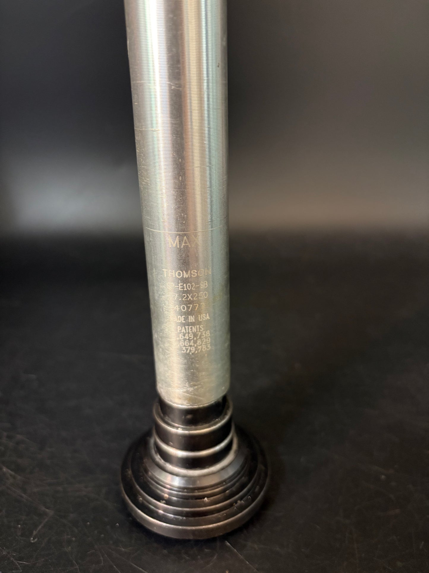 Thomson Elite Setback Seatpost Silver 27.2 250mm