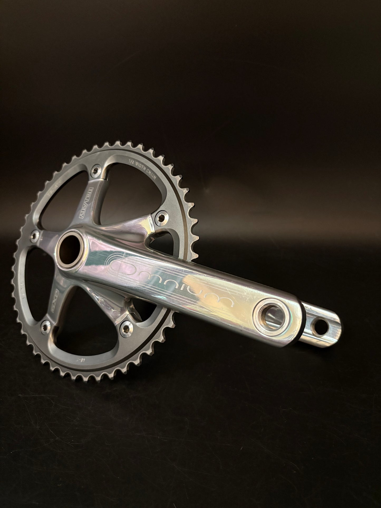 Sram Omnium Crankset Silver 165mm 48t #1