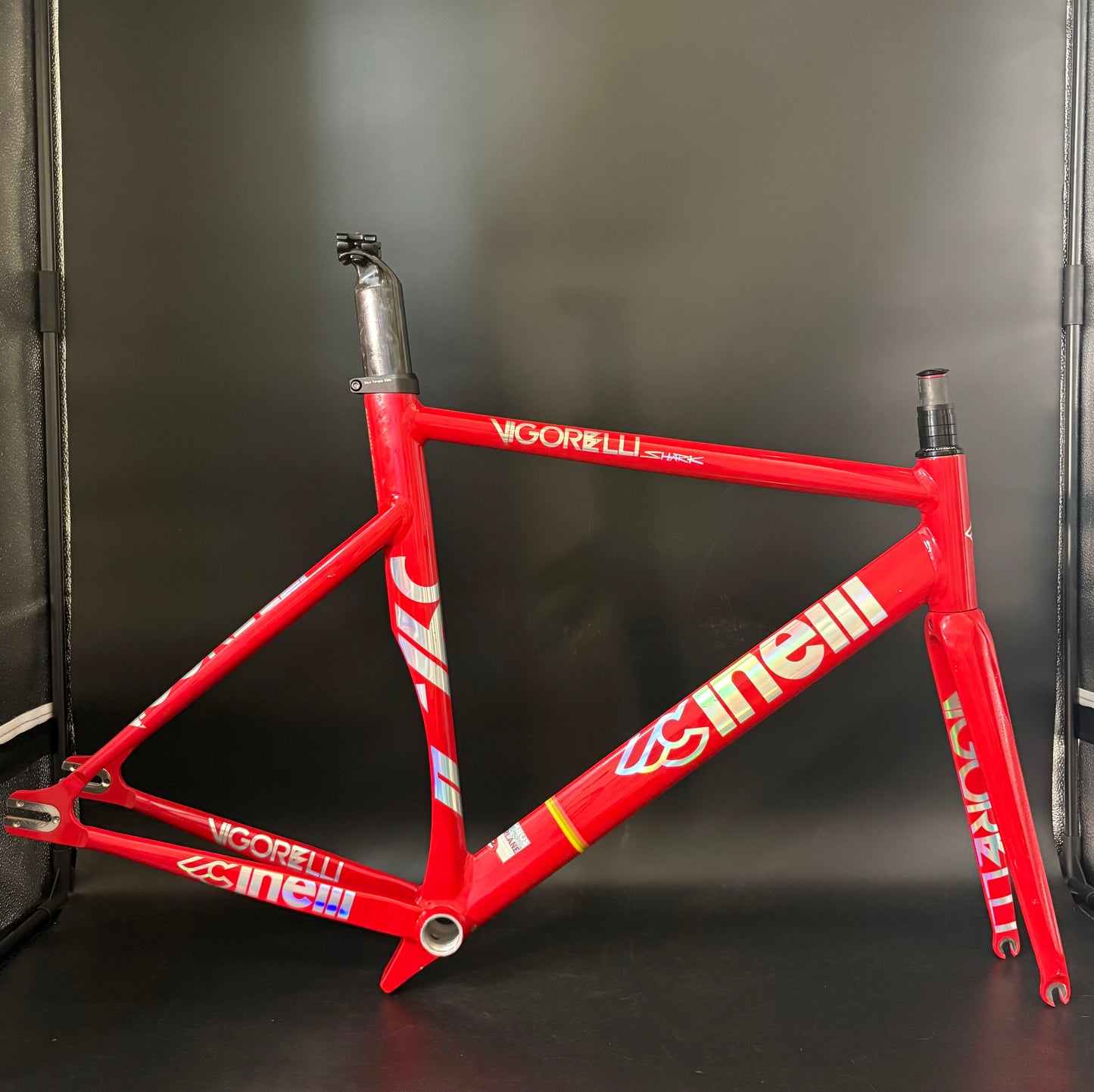 Cinelli Vigorelli Shark Frameset Red 54cm