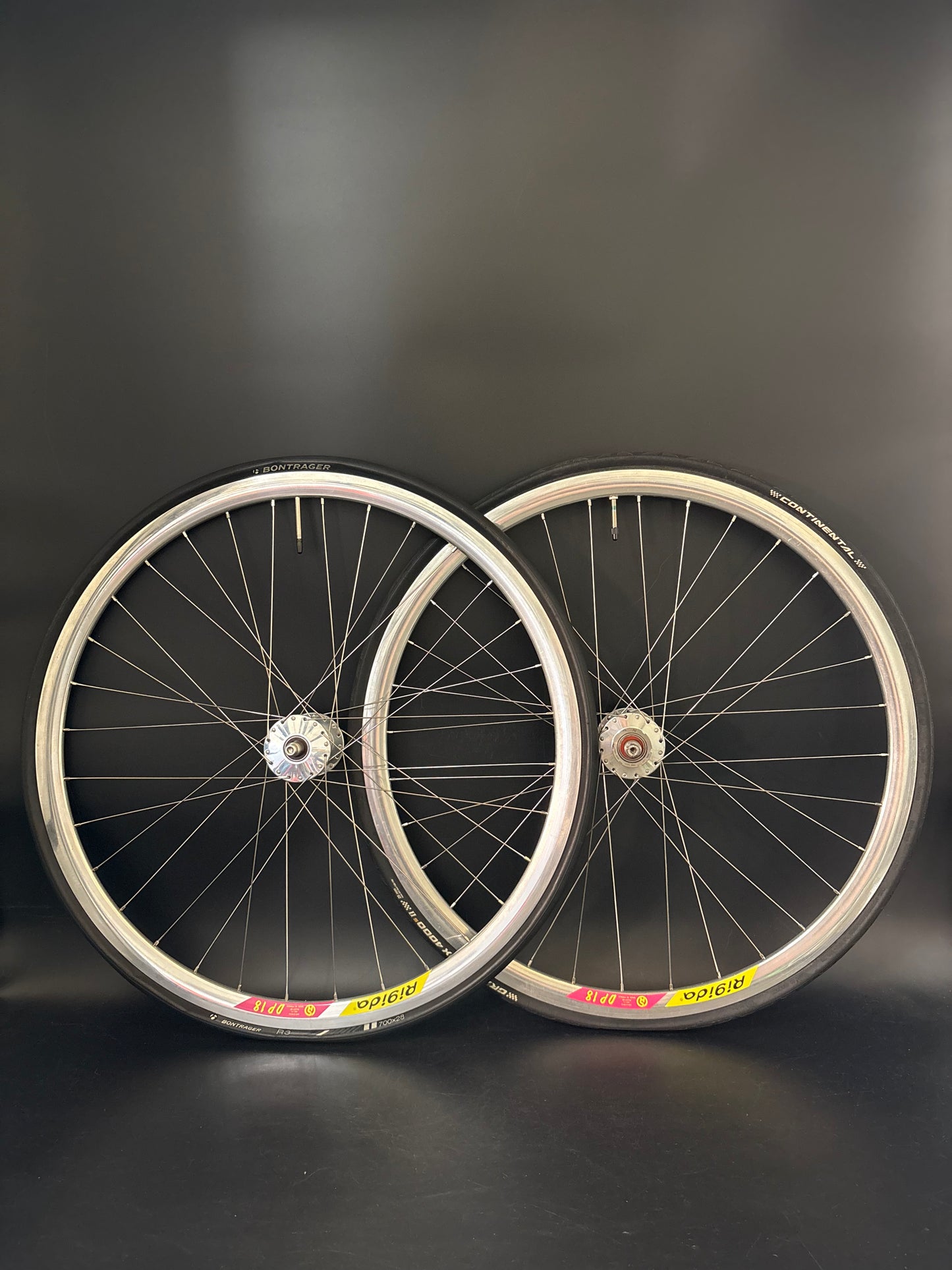 Rigida DP18 / Phil Wood HF Wheelset Silver 32h