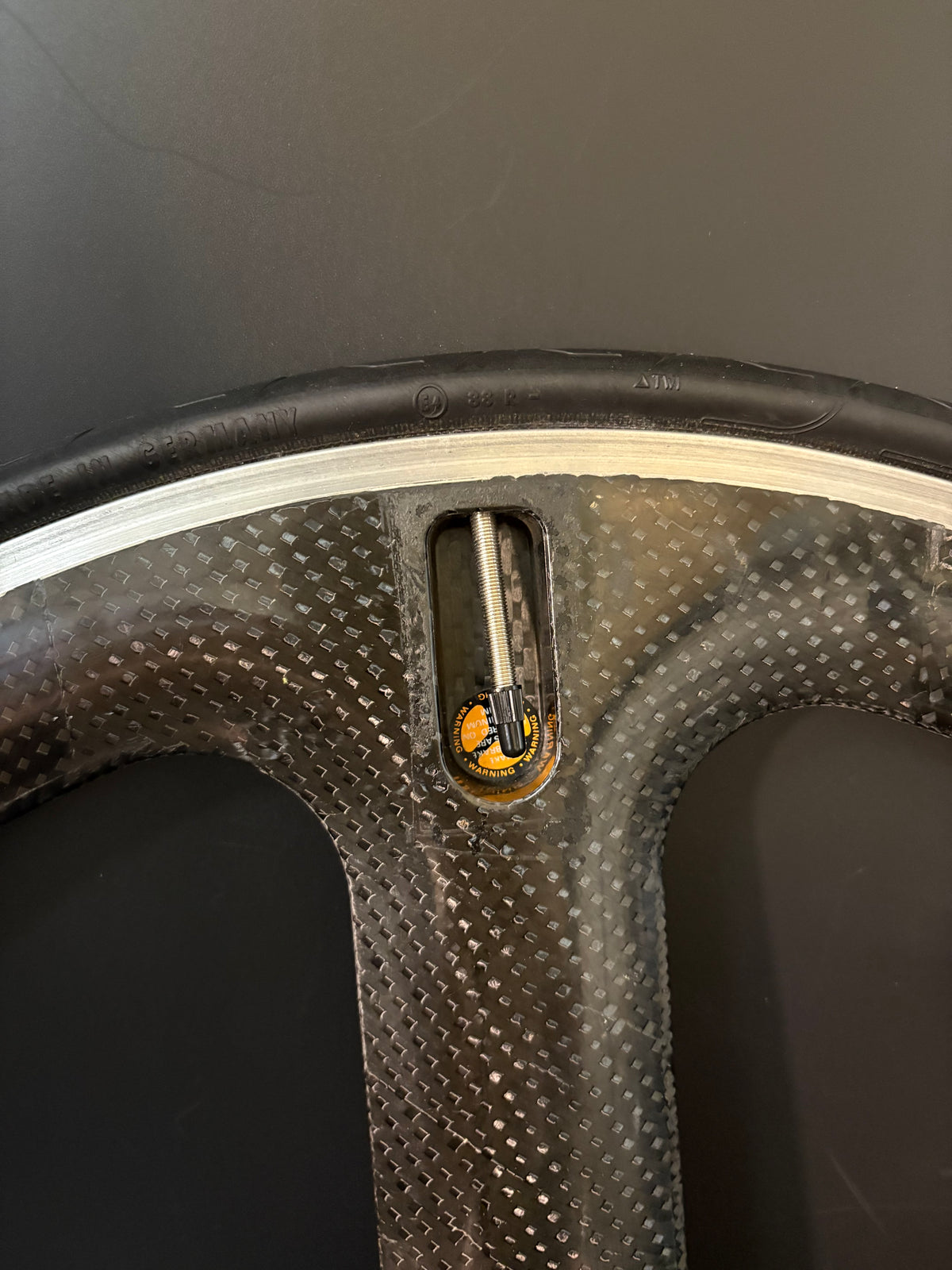 HED 3 Tri Spoke Carbon Clincher Front Wheel