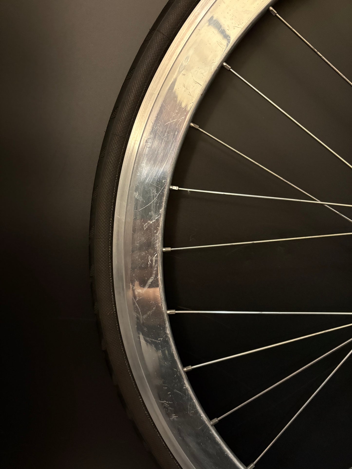 H Plus Son SL42 Silver / Velo Orange Grand Cru Wheelset 32h