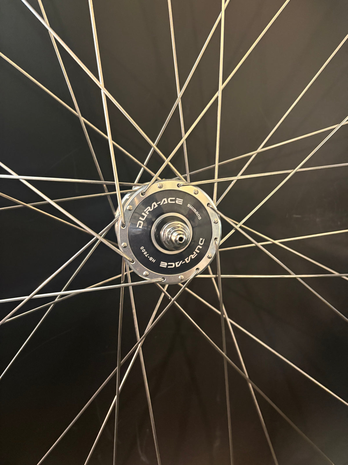 H Plus Son Tb14 / Dura Ace 7600 Wheelset Silver 32h