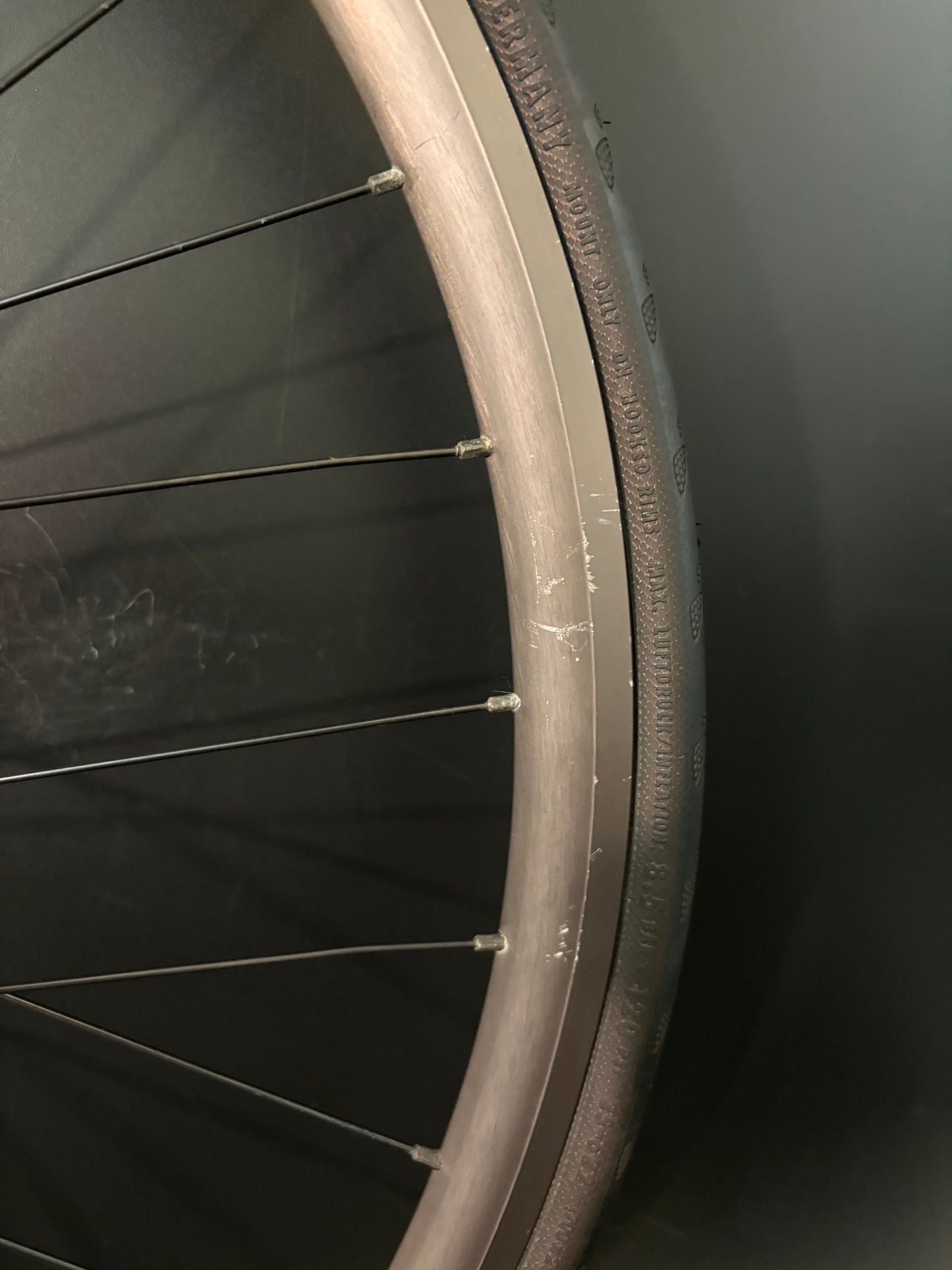 H Plus Son Archetype Grey / Origin 8 Rear Wheel 32h
