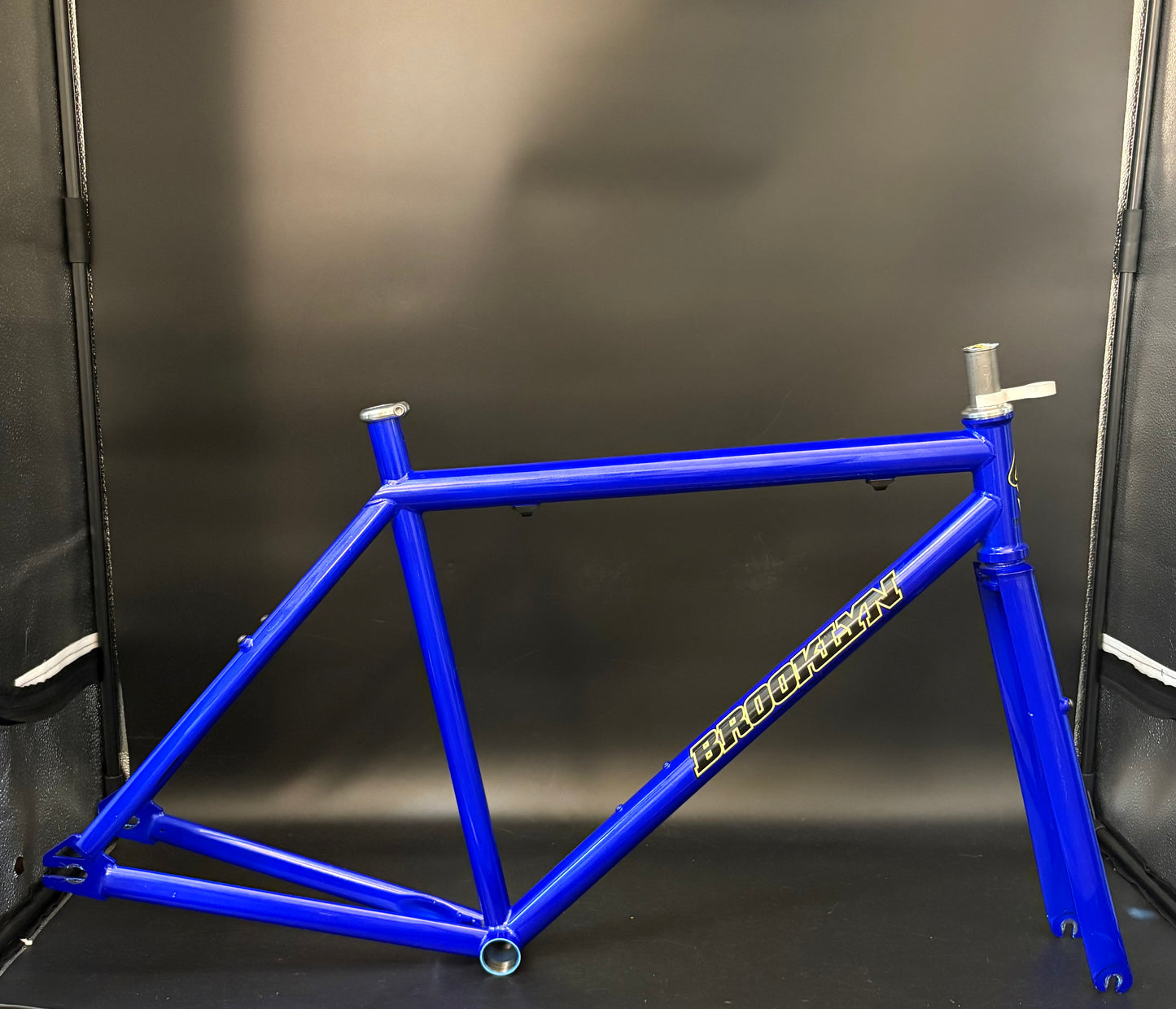 Brooklyn Machine Works Gangsta Track v4 Frameset Blue Medium