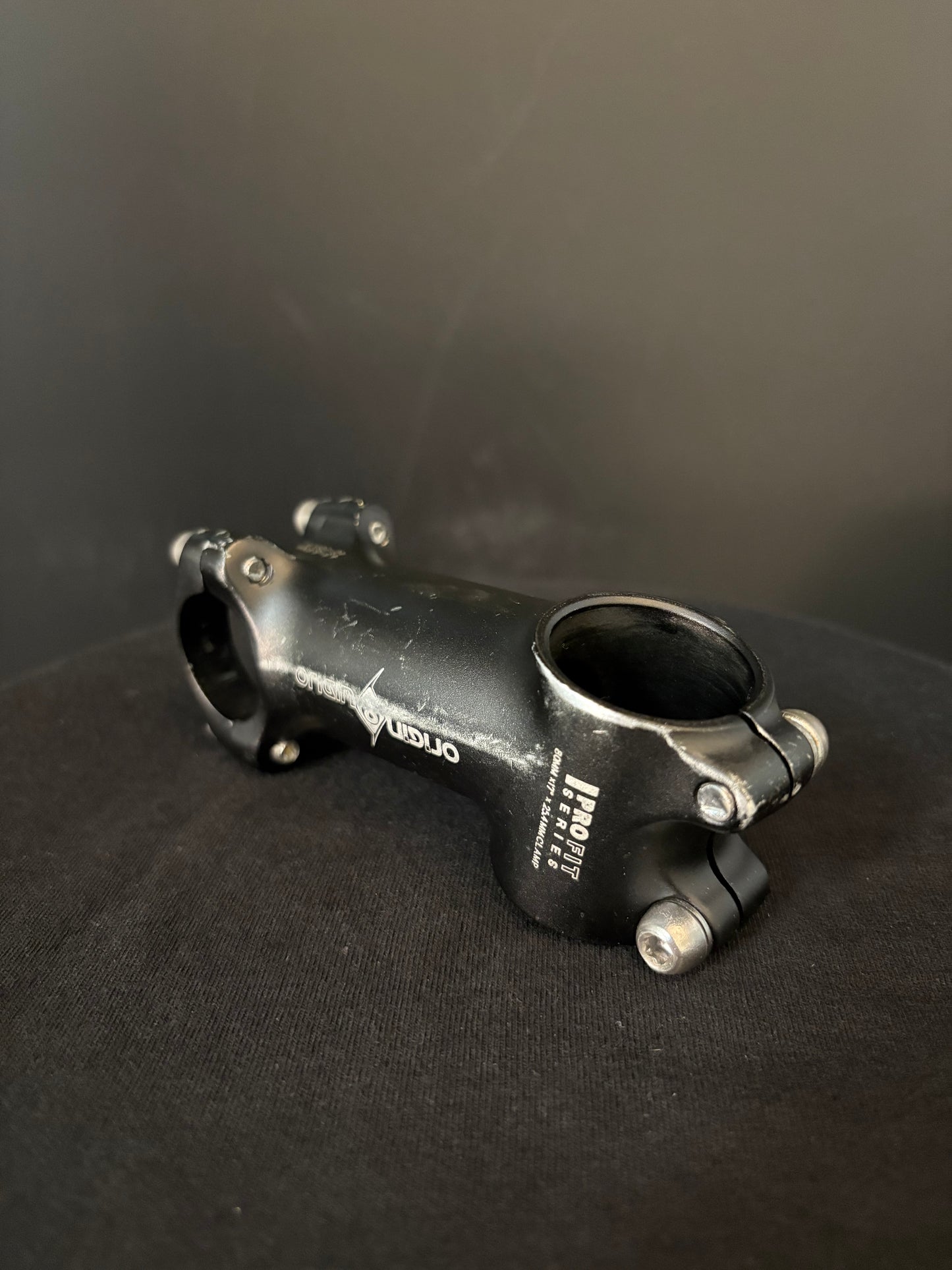 Origin 8 Pro Fit Stem Black 80mm 25.4 17deg