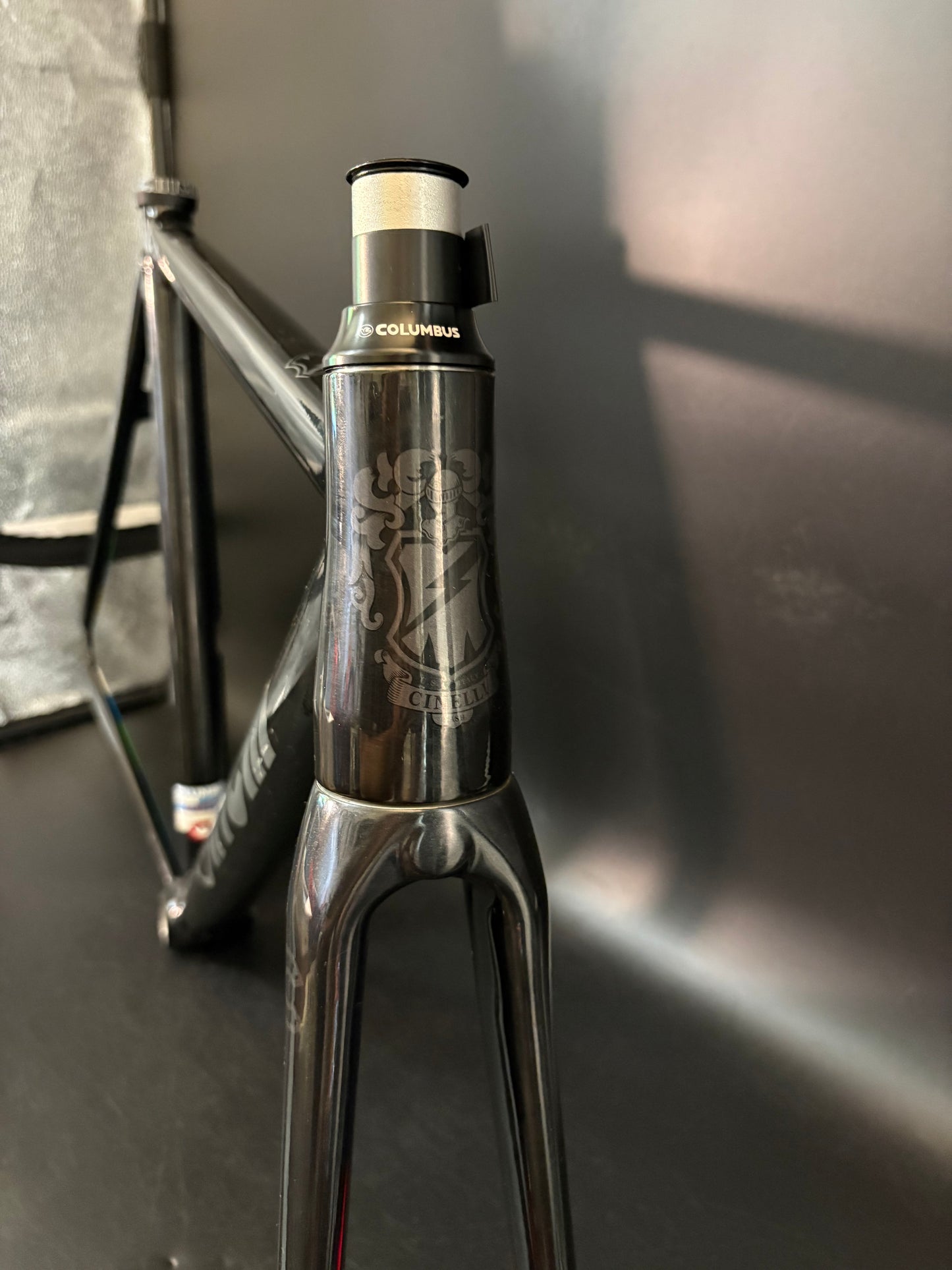 Cinelli Mash Histogram Frameset Black Small 54cm ST 52cm TT