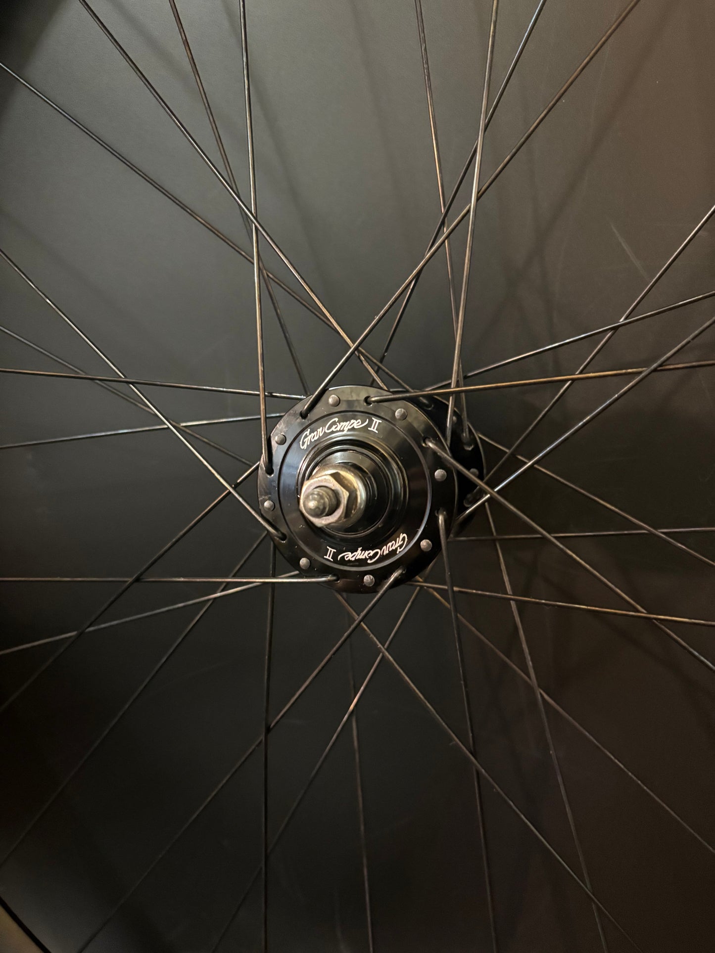 H Plus Son Archetype / Gran Compe HF Wheelset Black 32h Tubeless