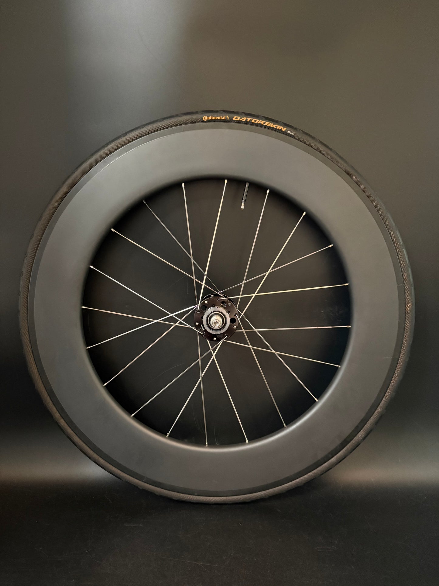Unbranded Carbon 88mm / Phil Wood Pro Wheelset Black 20h