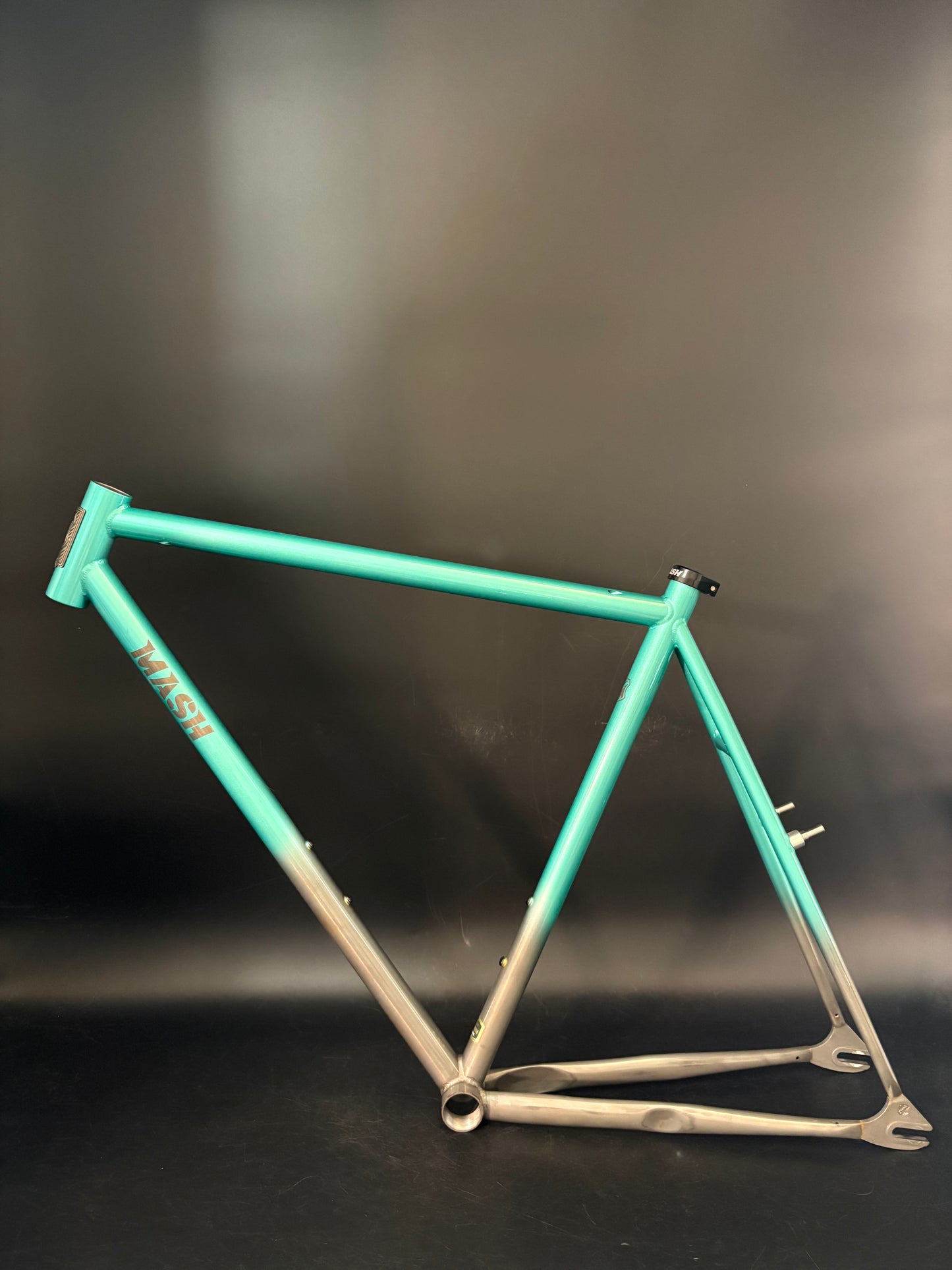 Mash Steel Frameset Teal/Raw 53cm