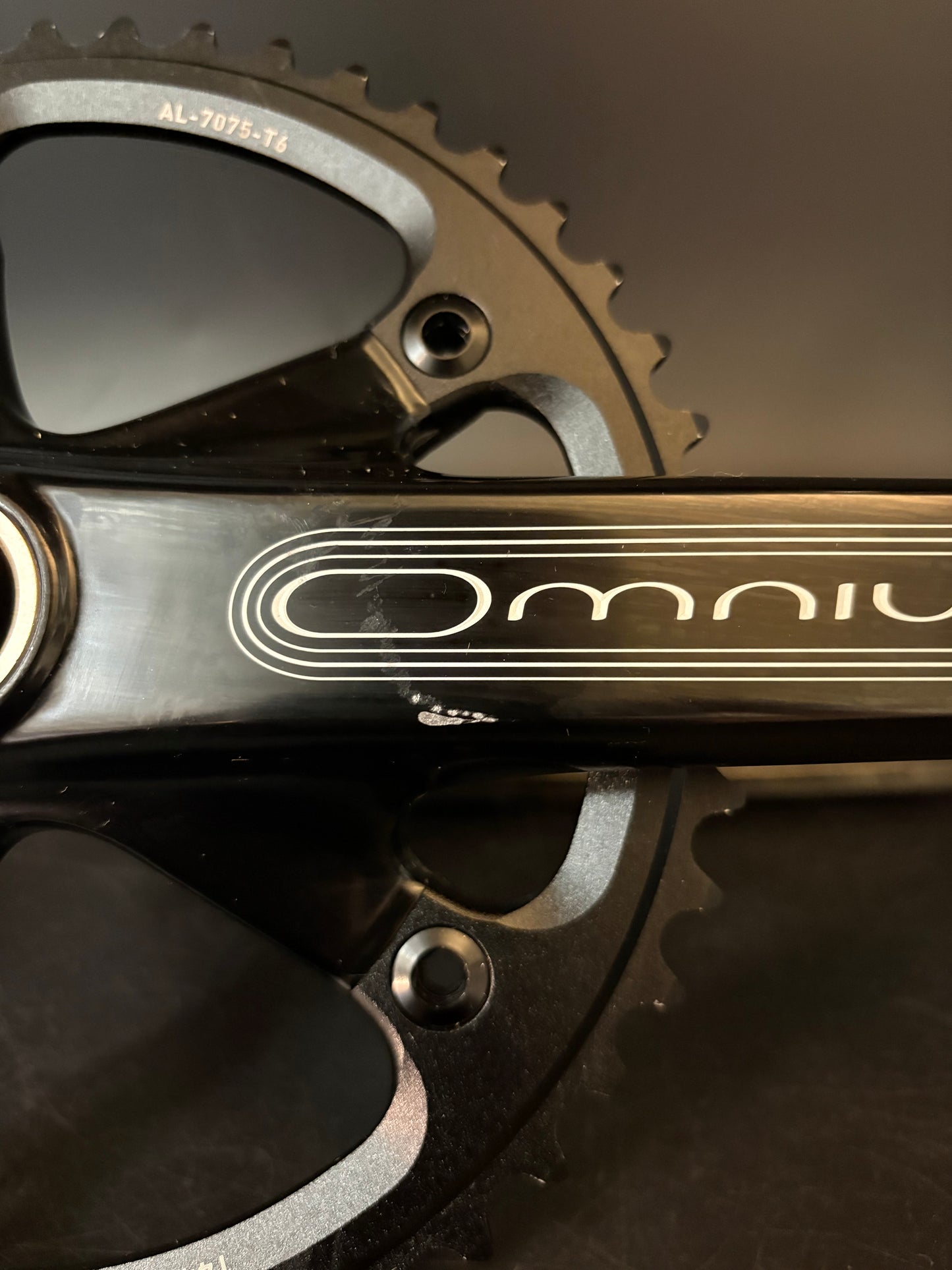 Sram Omnium Crankset Black 165mm 48t
