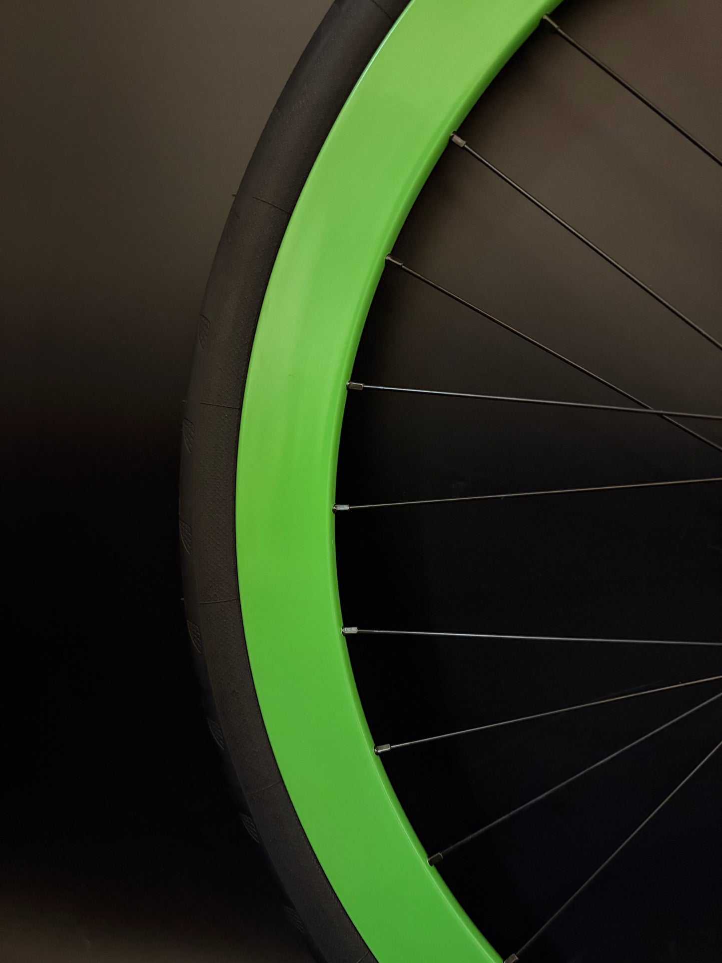 Velocity B43 Green / Gran Compe HF Wheelset 32h