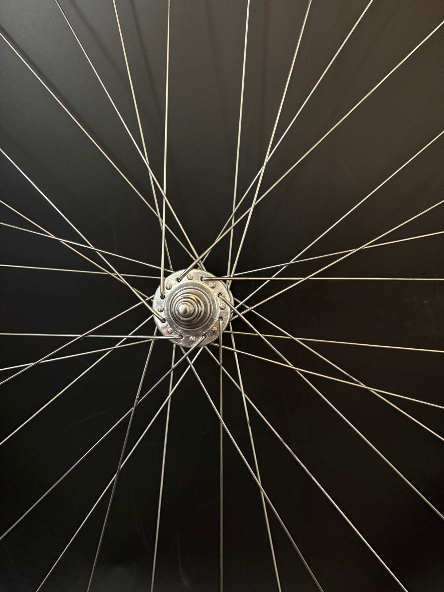 Mavic Open Pro / Campagnolo Record LF Wheelset Silver 32h