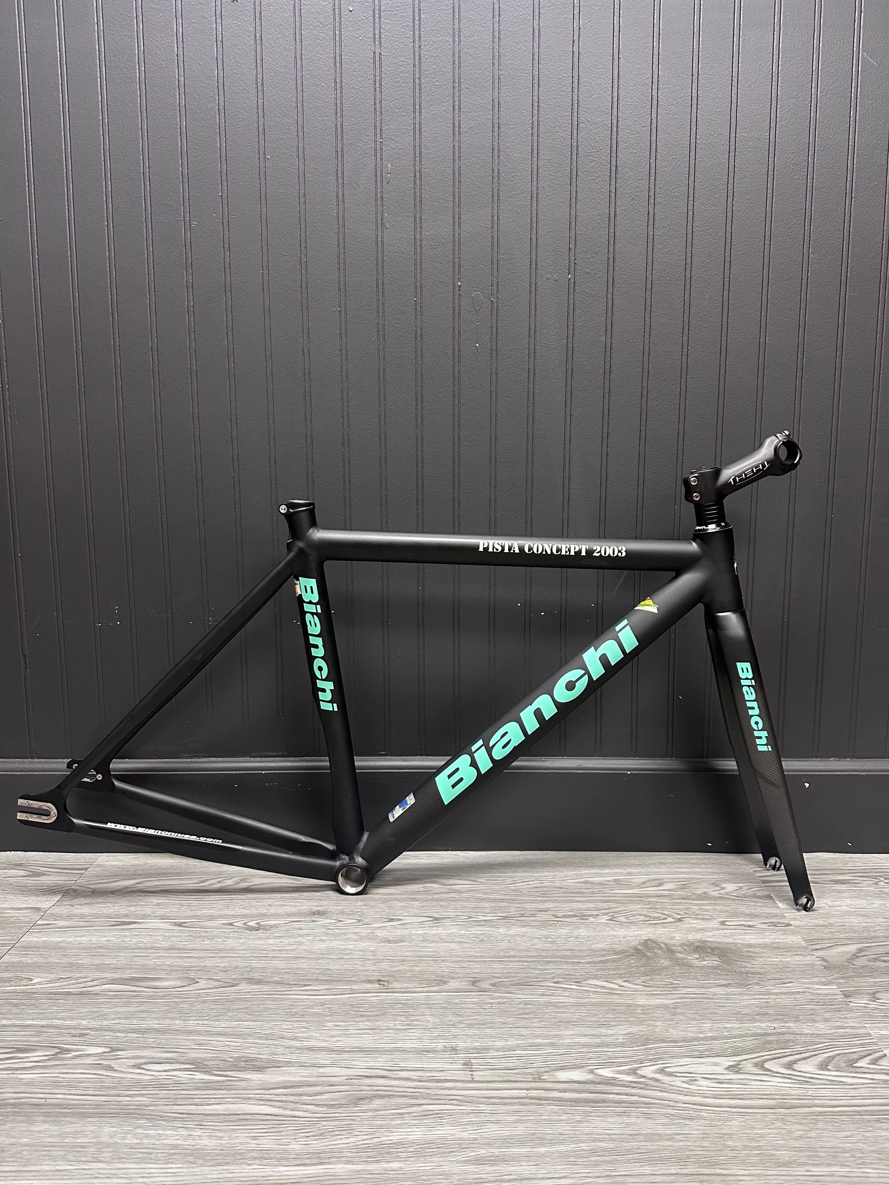 Bianchi Pista Concept Black 2003 49cm – Track Lab